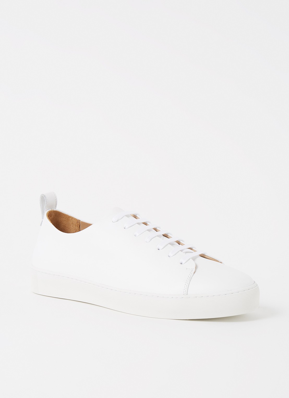 Royal RepubliQ Doric sneaker van leer - voorkant 5 wit