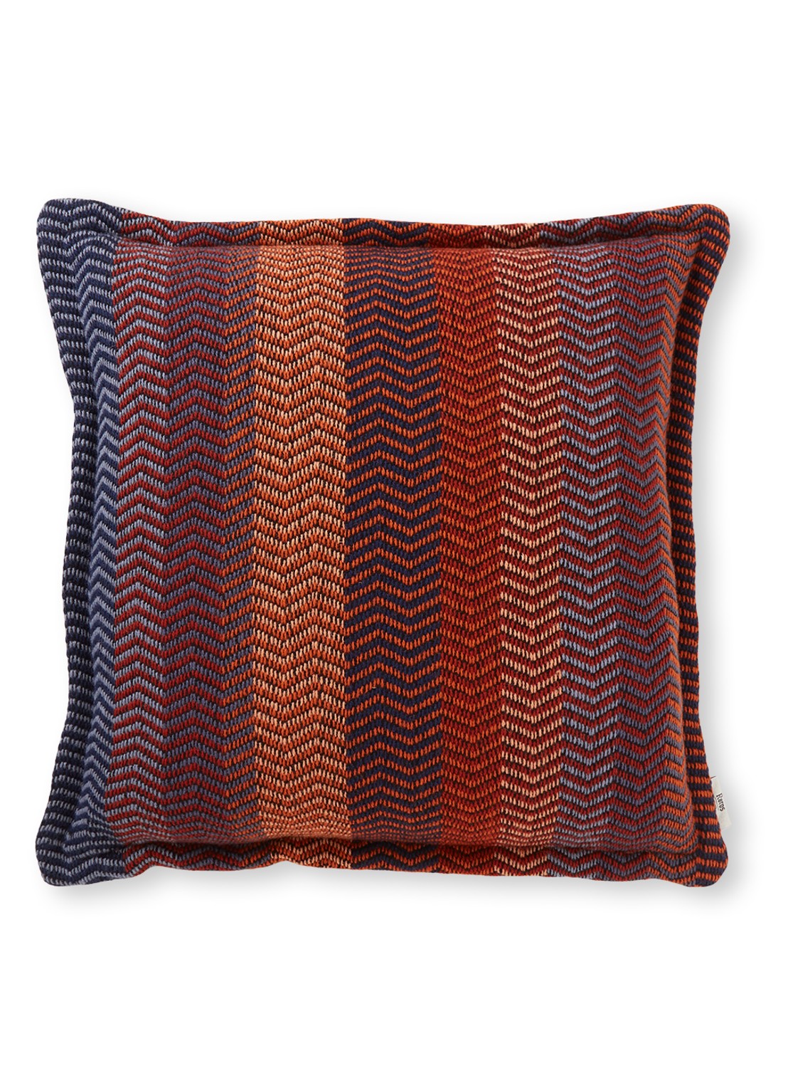 Røros Tweed Fri sierkussen 60 x 60 cm - voorkant 3 steenrood