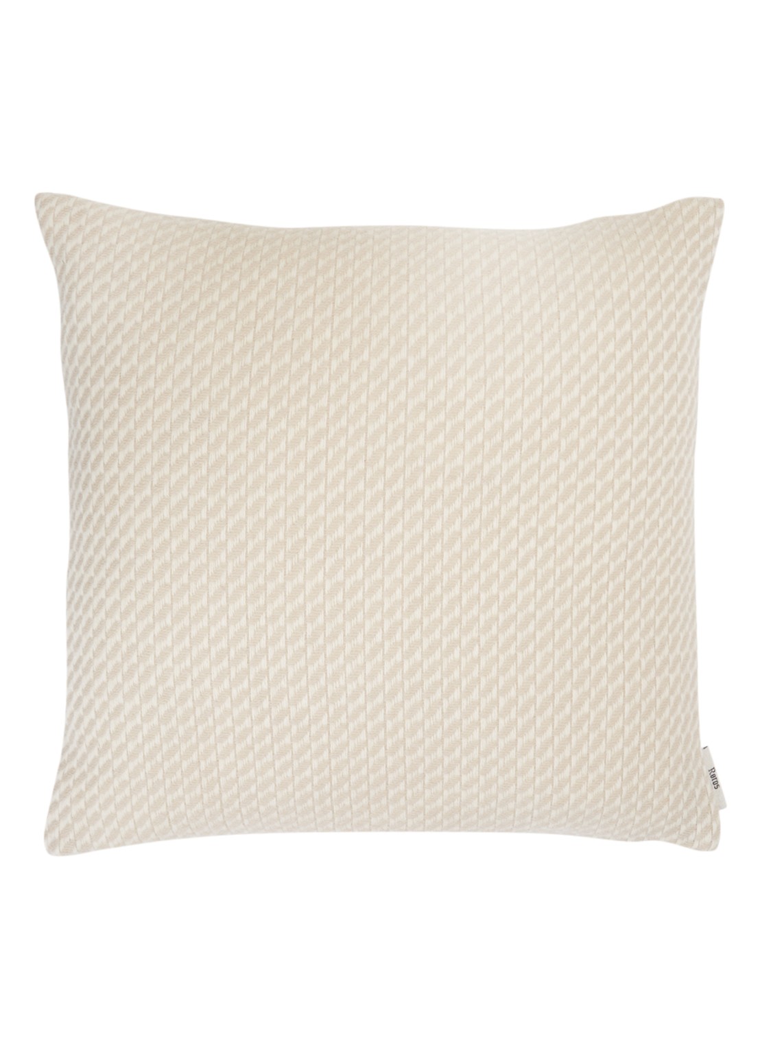 Røros Tweed Mello sierkussen 50 x 50 cm - voorkant 3 grijs