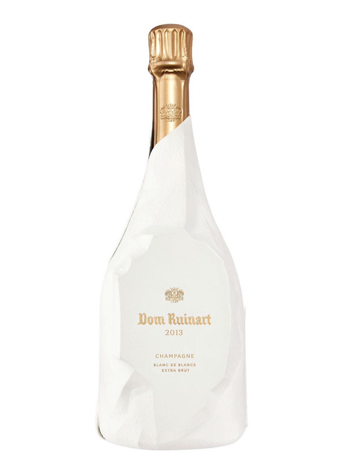 Ruinart Dom Ruinart Blanc de Blancs champagne 2013 in giftbox 750 ml - voorkant 2 undefined