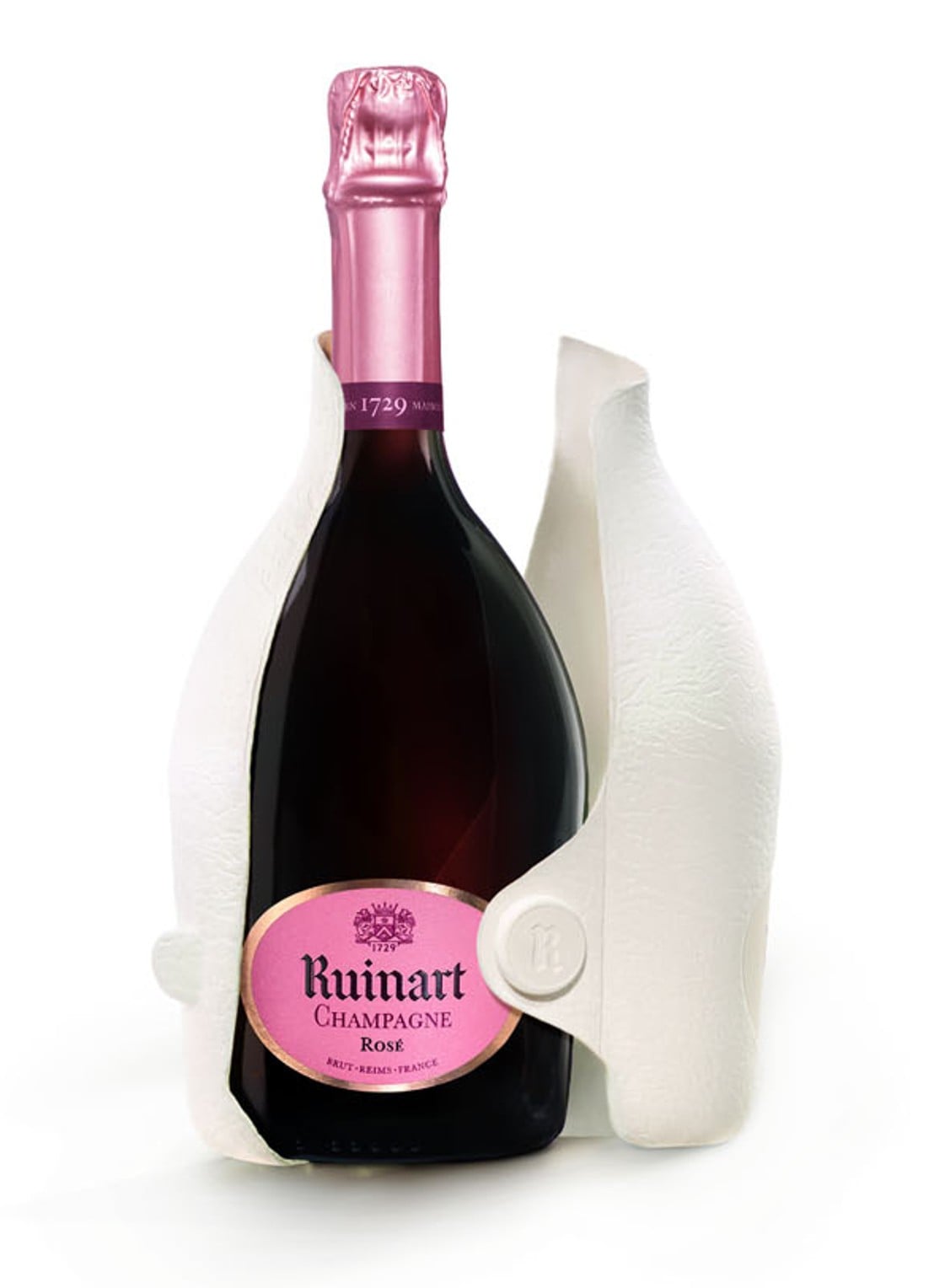 Ruinart Second Skin Brut Rosé champagne 750 ml in geschenkverpakking - voorkant 2 undefined