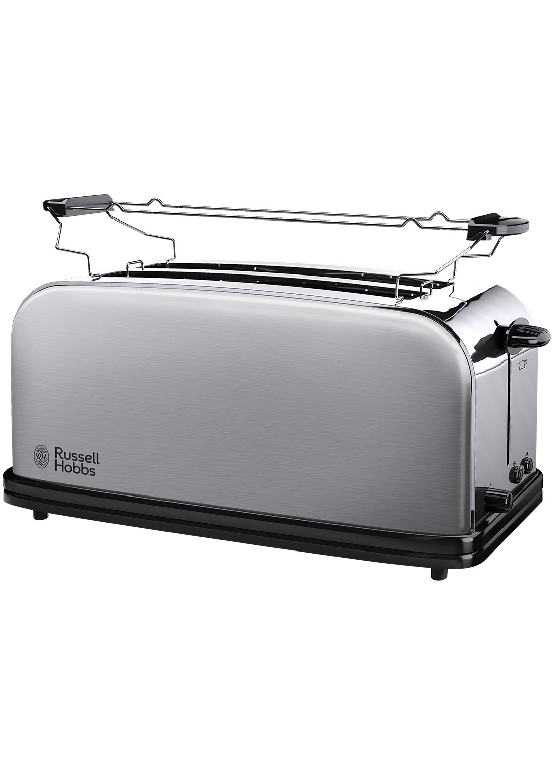 Russell Hobbs Adventure broodrooster 2-slots - voorkant 7 zilver