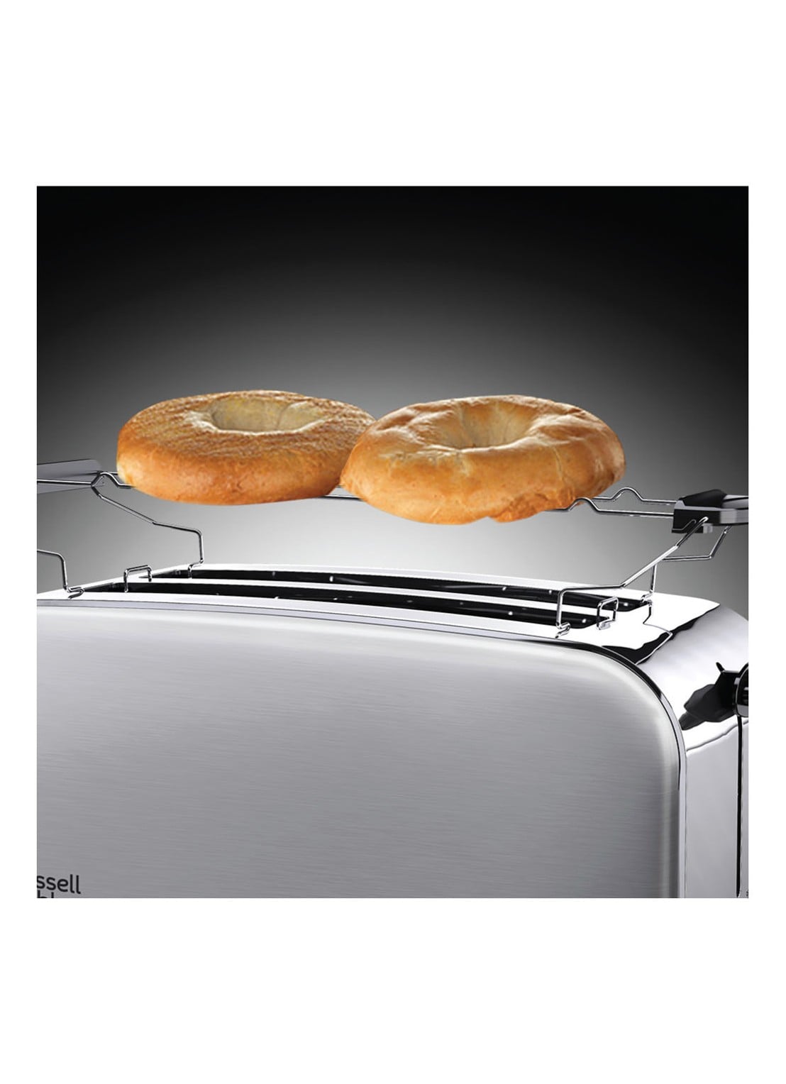 Russell Hobbs Adventure broodrooster 2-slots - voorkant 8 zilver