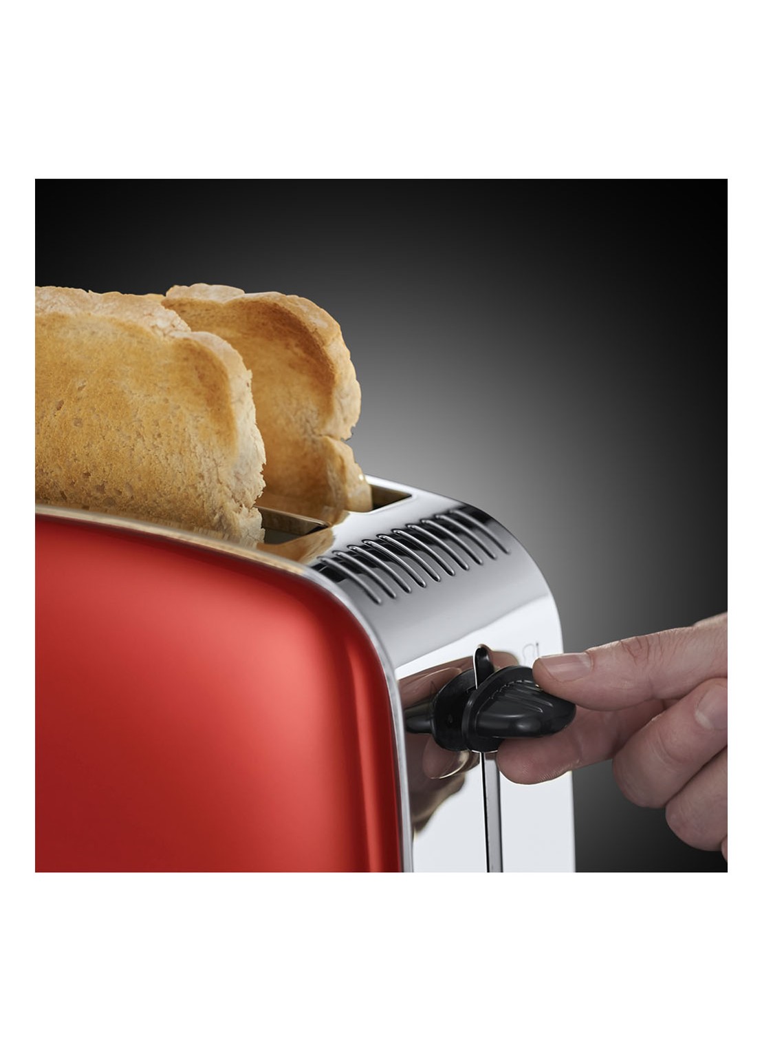 Russell Hobbs Colours Plus broodrooster 2-slots - detail 3 steenrood