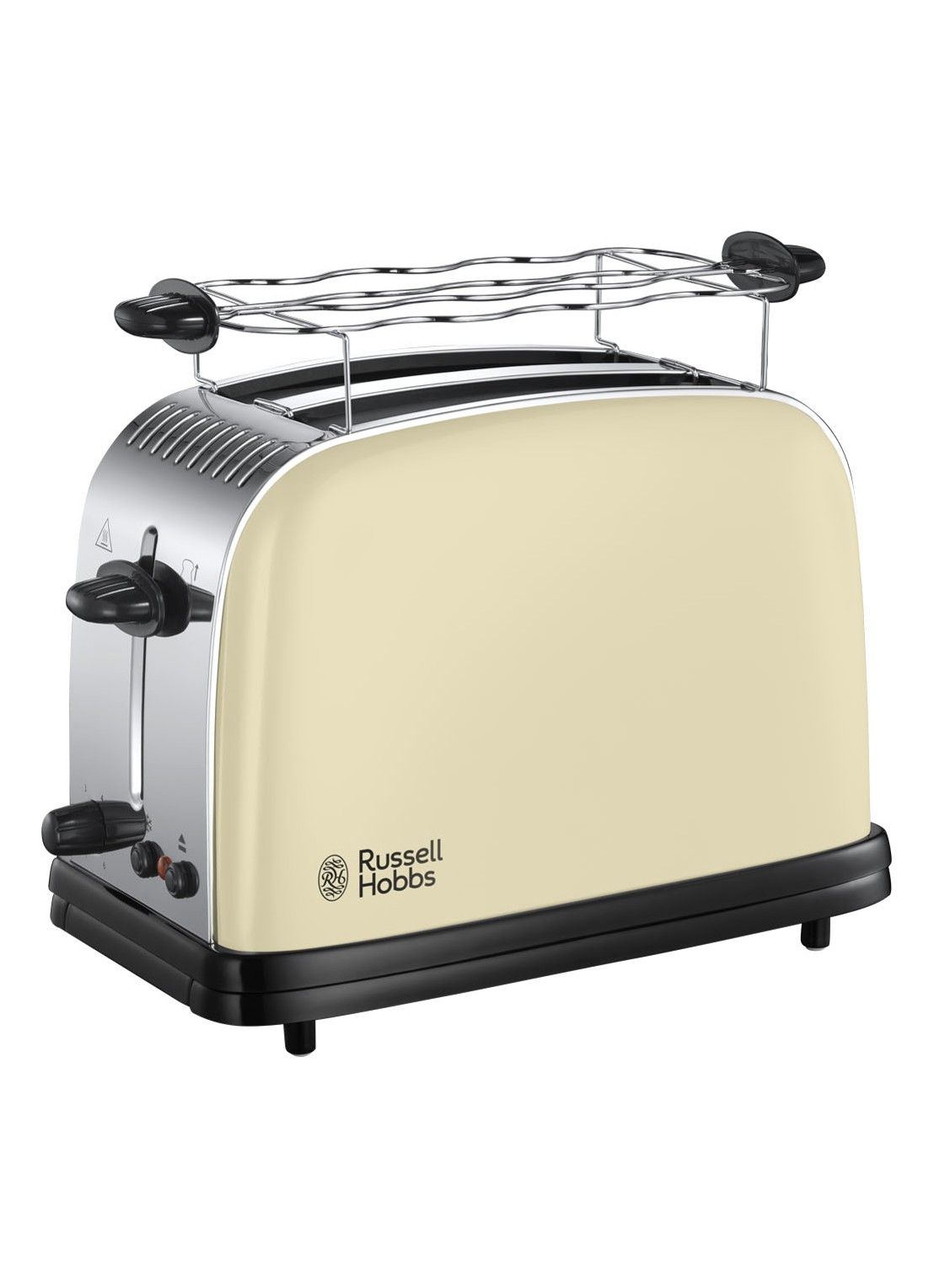 Russell Hobbs Colours Plus Classic broodrooster 2-slots - voorkant creme
