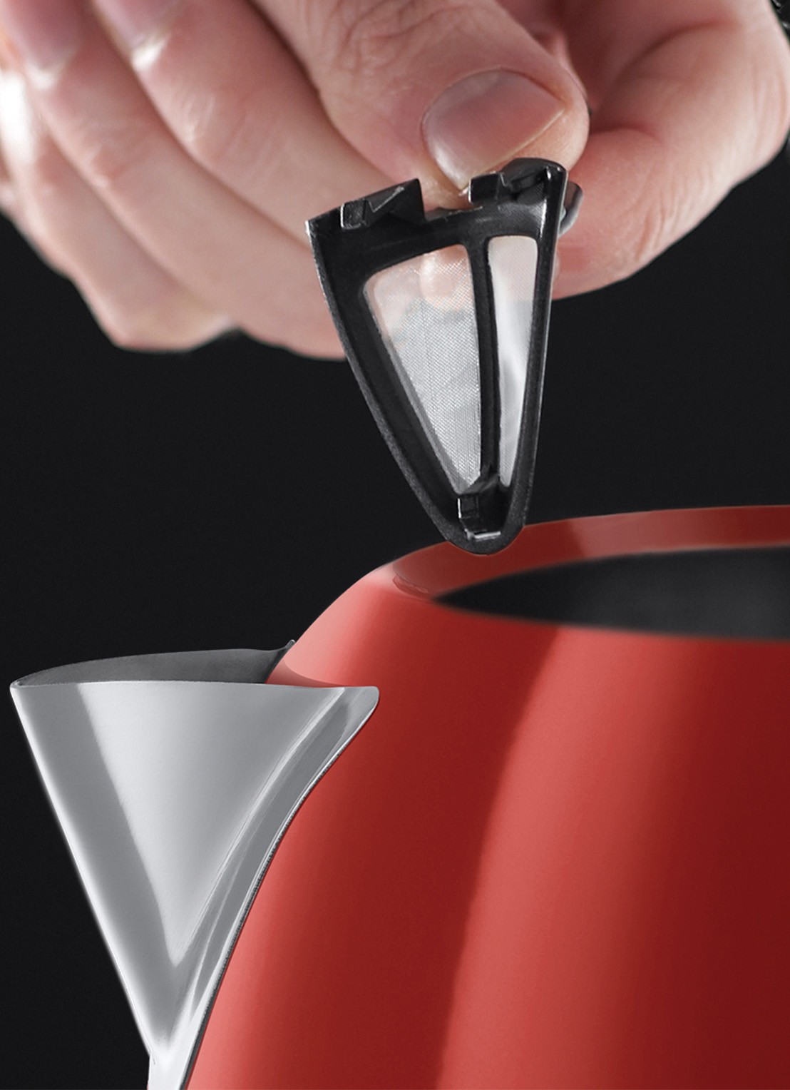Russell Hobbs Colours Plus waterkoker 1,7 liter 20412-70 - detail 5 steenrood