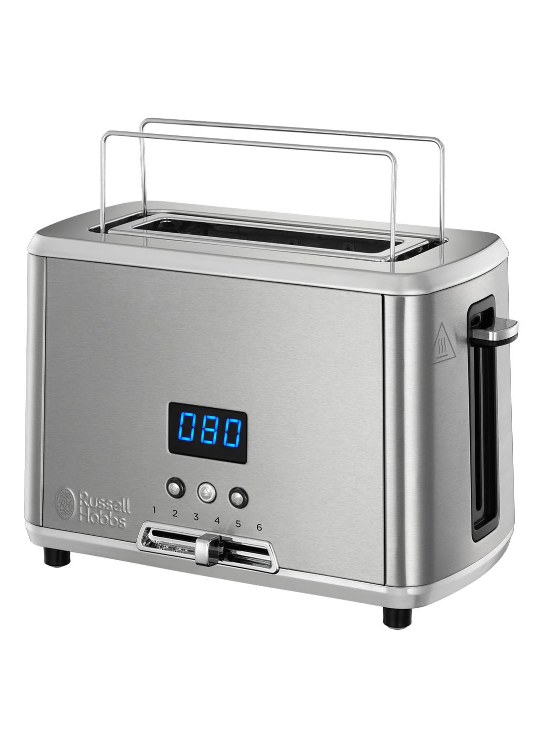 Russell Hobbs Compact Home broodrooster 1-slot 24200-56  - voorkant 3 zilver