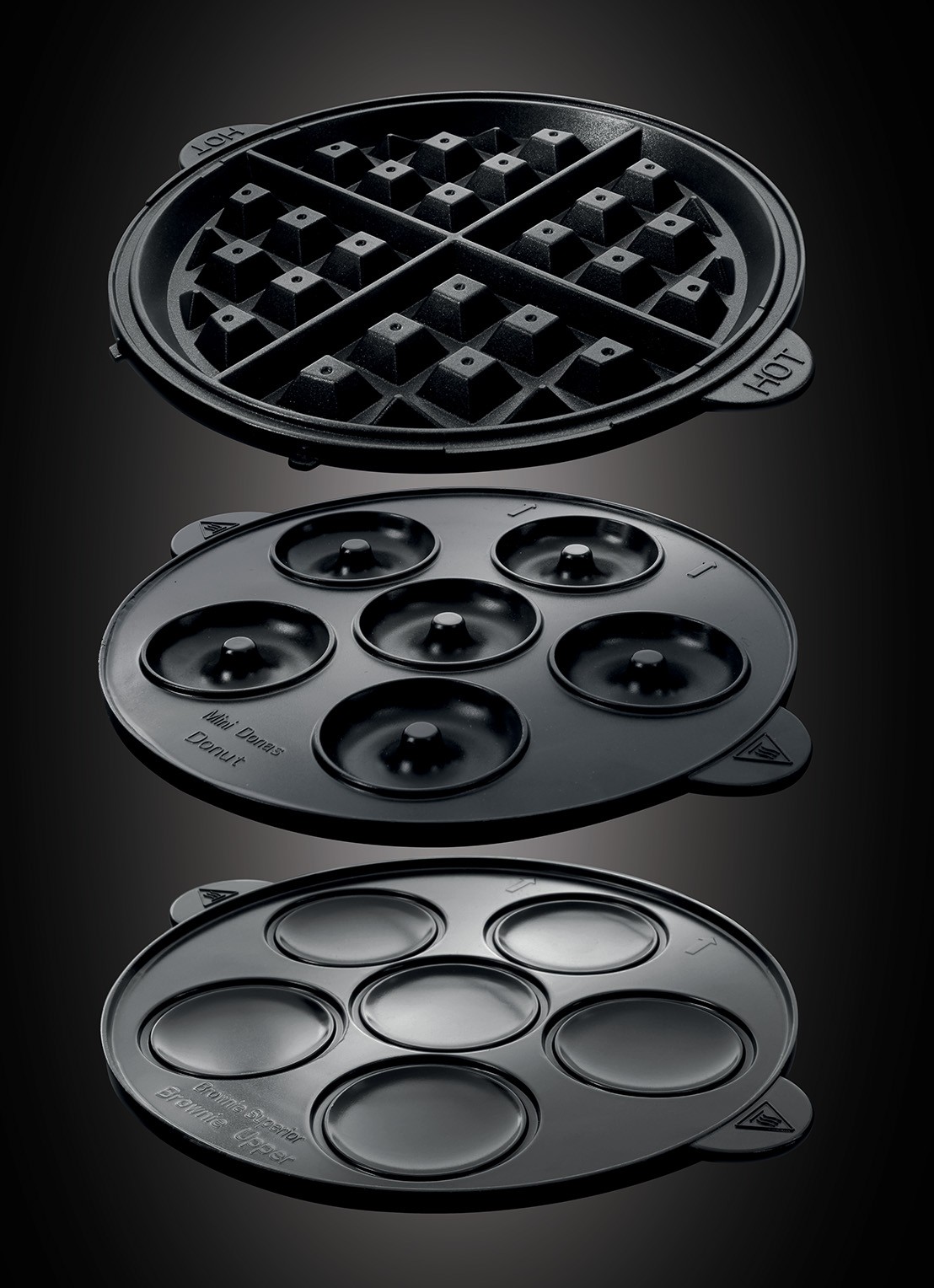 Russell Hobbs Fiesta 3-in-1 wafelijzer 24620-56 - detail 4 zwart