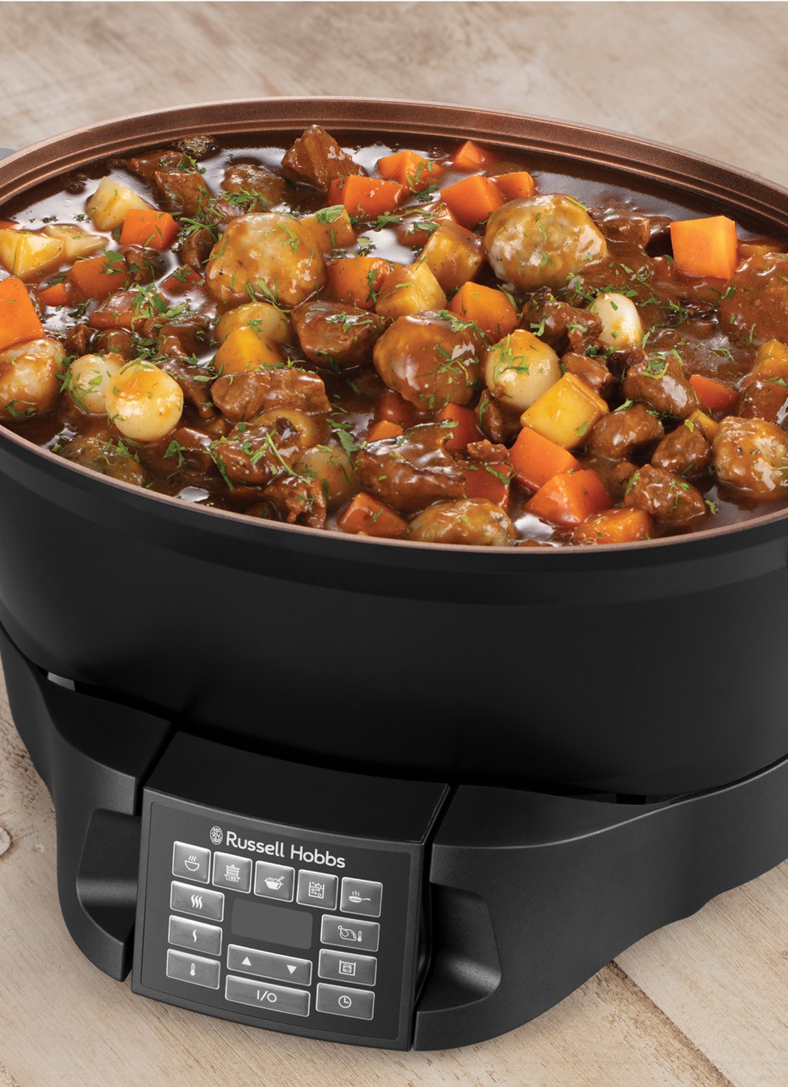 Russell Hobbs Good-to-go multicooker 28270-56 - detail 4 zwart