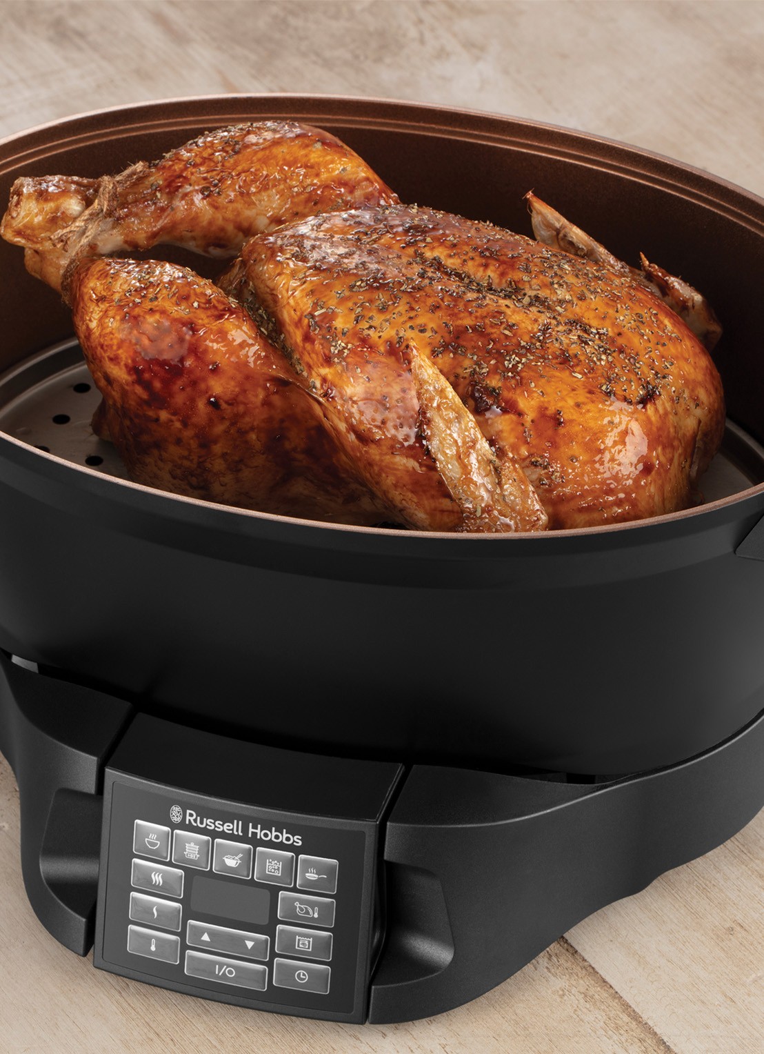Russell Hobbs Good-to-go multicooker 28270-56 - voorkant 2 zwart