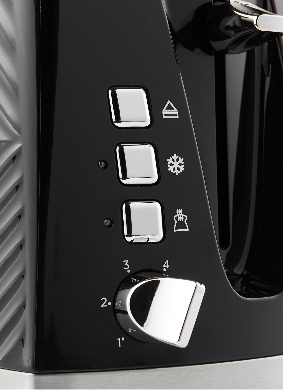 Russell Hobbs Groove broodrooster 2-slots - detail 2 zwart