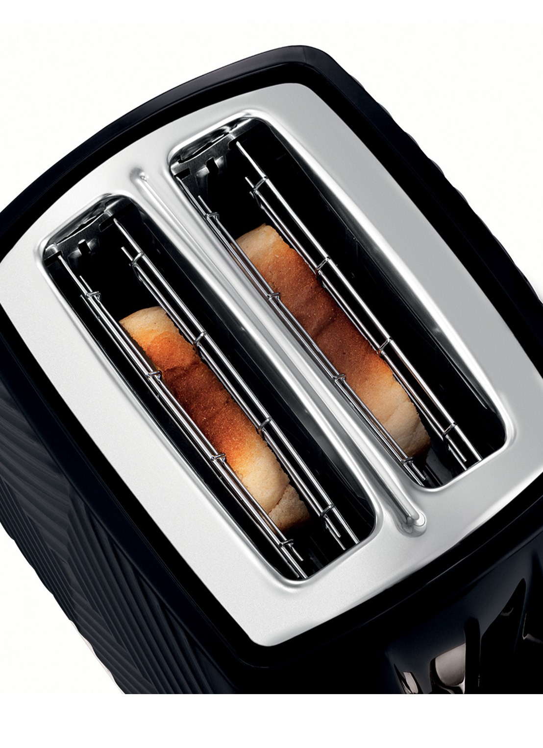 Russell Hobbs Groove broodrooster 2-slots - detail 5 zwart