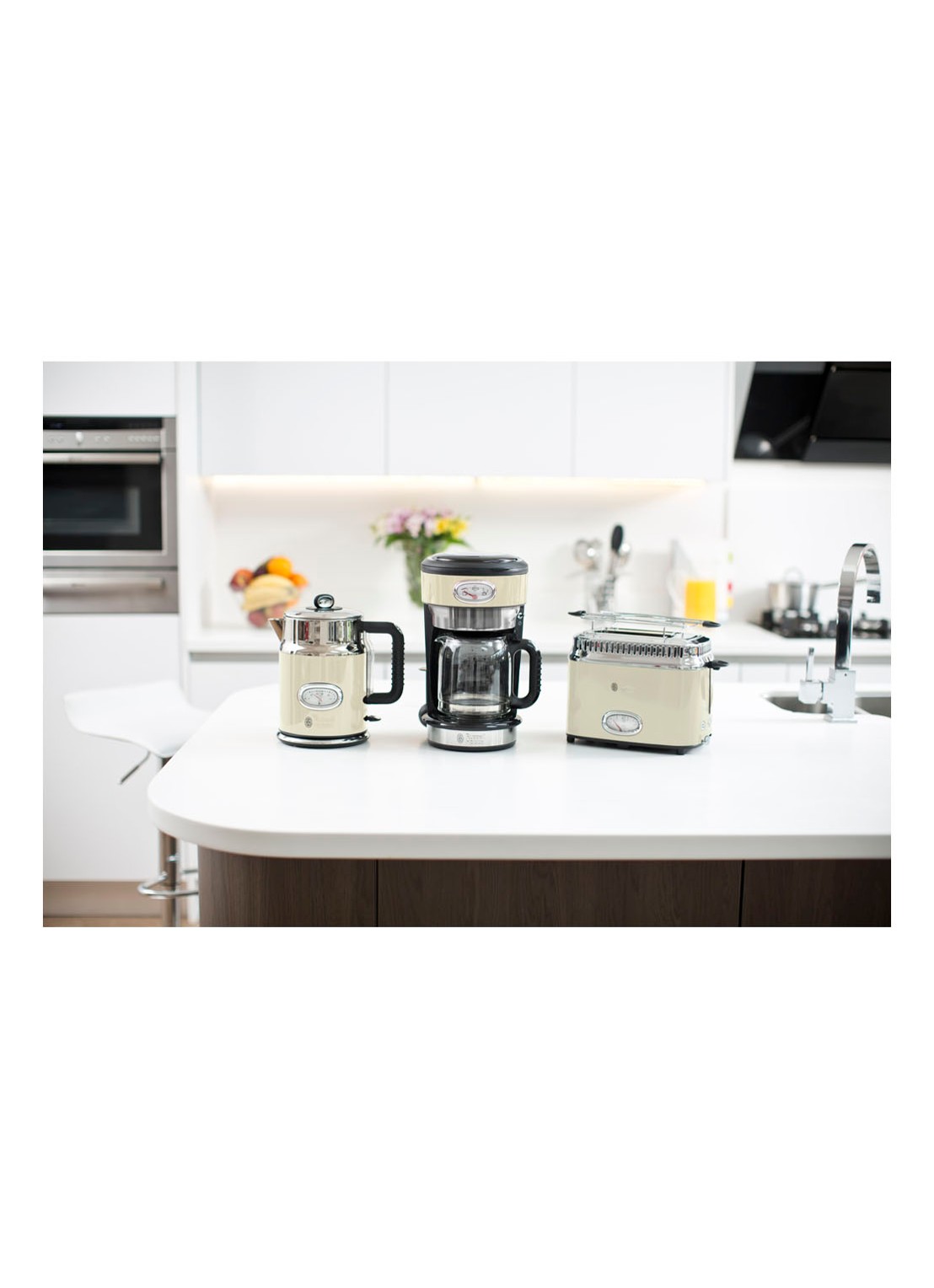 Russell Hobbs Retro Vintage broodrooster 2-slots - detail 7 creme