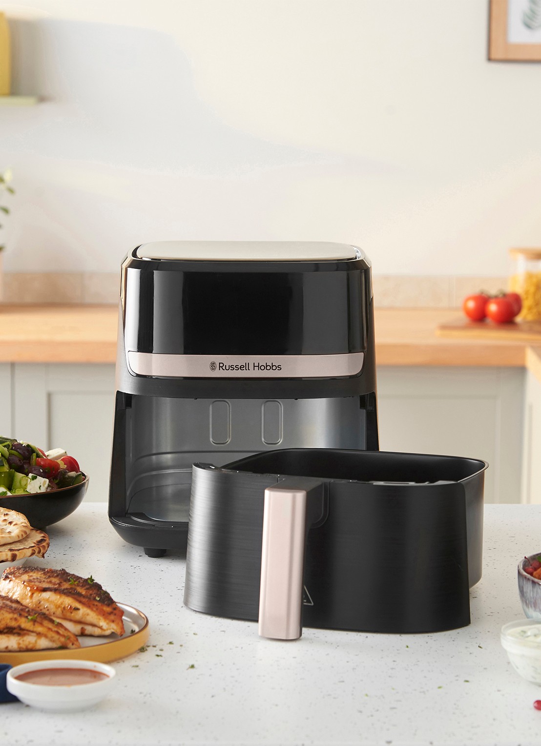 Russell Hobbs Satisfry airfryer 4,3 liter 27610-56 - detail 7 zwart