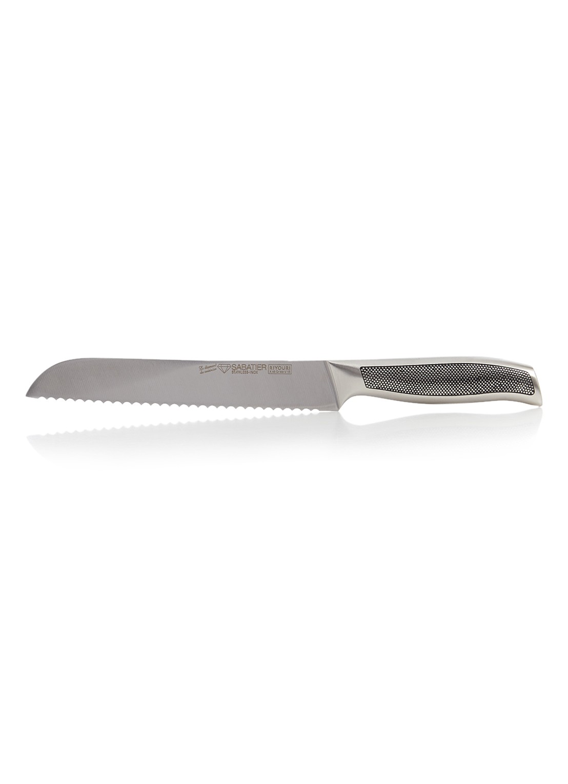 Sabatier Broodmes 33 cm - voorkant roestvrijstaal