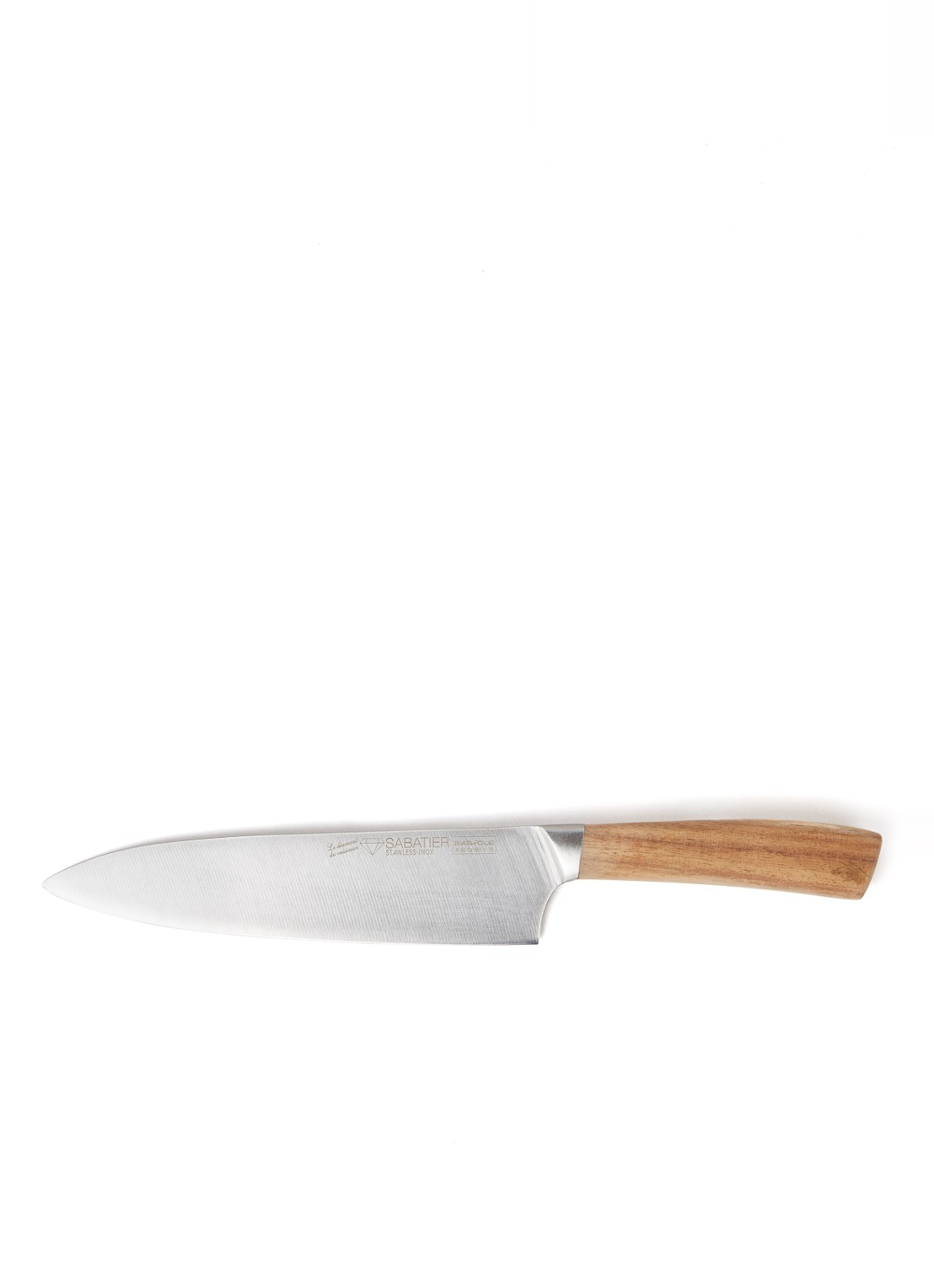 Sabatier Koksmes 20 cm - voorkant 2 bruin