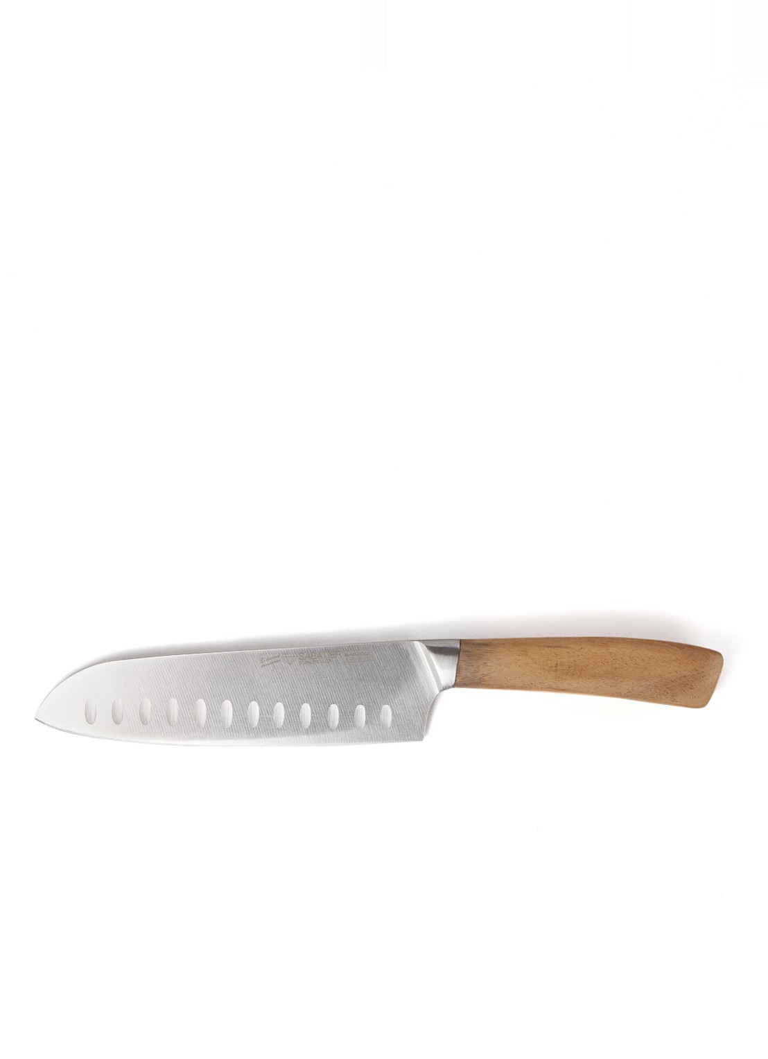 Sabatier Santokumes 17 cm - voorkant 2 bruin
