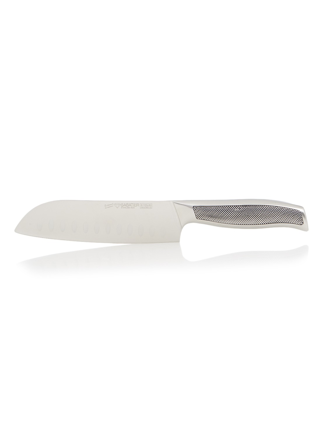 Sabatier Santokumes 30 cm - voorkant zilver