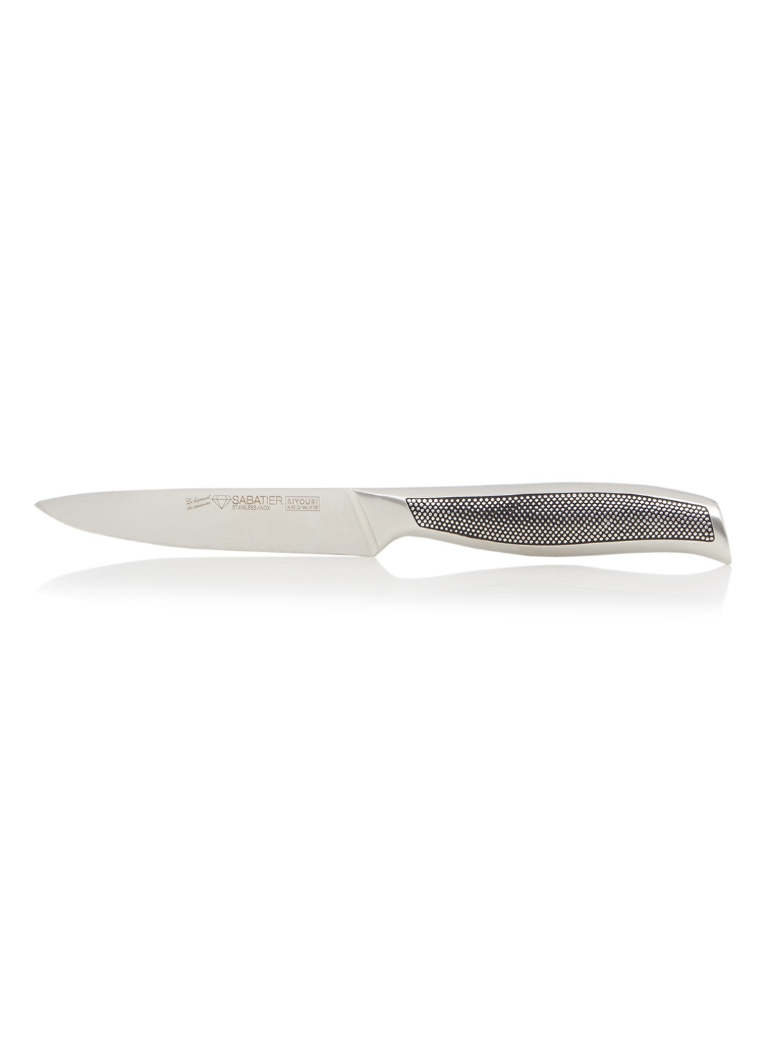 Sabatier Universeel keukenmes 23 cm - voorkant zilver