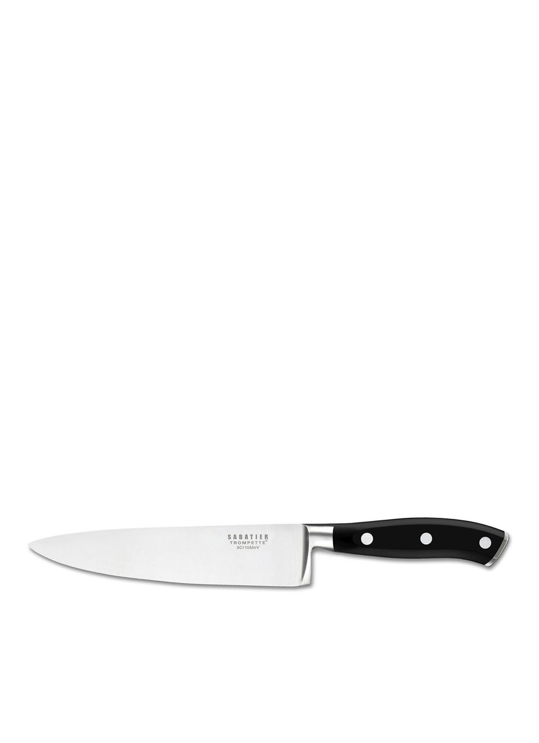 Sabatier Vulcano koksmes - voorkant zilver
