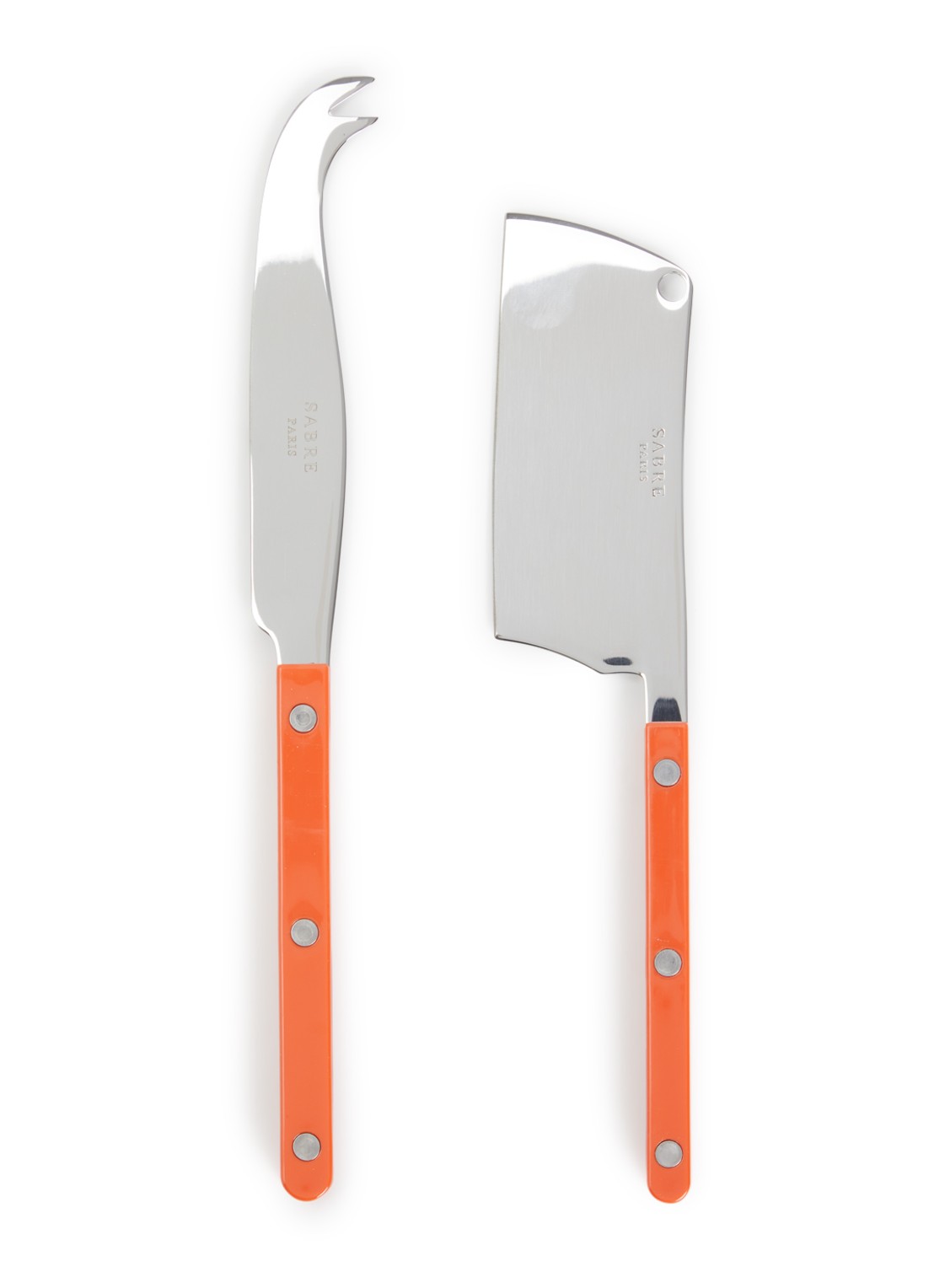 Sabre Bistrot kaasmes set van 2 - voorkant oranje