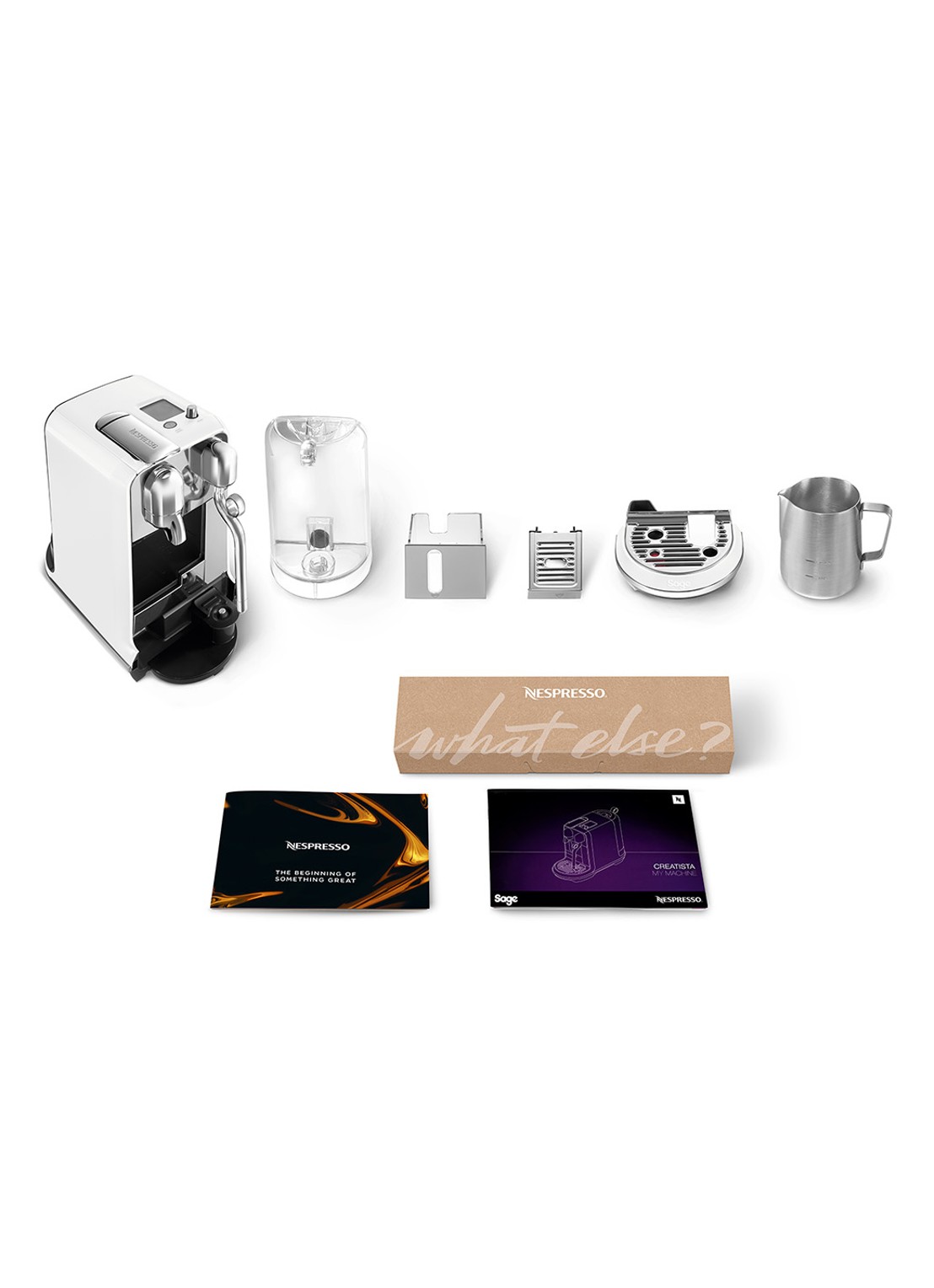 Sage Creatista Plus Nespresso machine SNE800SST2ENL1 - detail 4 wit