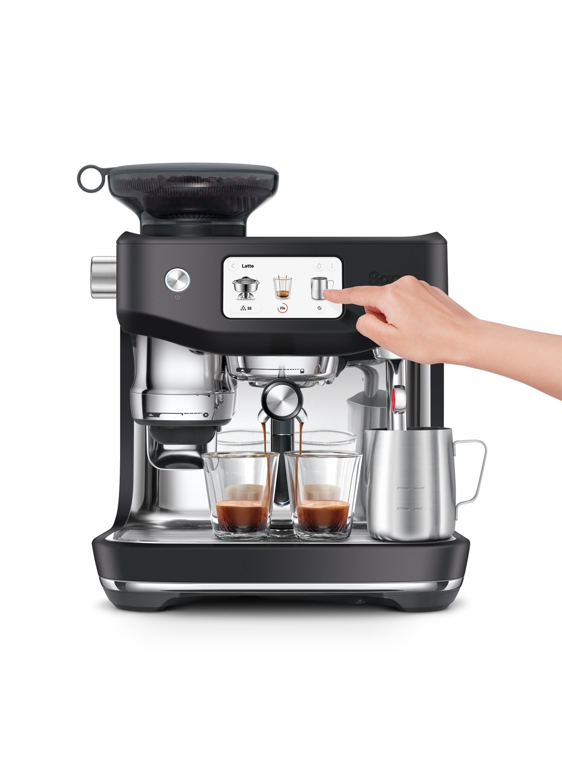 Sage Oracle Jet espressomachine 9355973120097 - detail 4 zwart