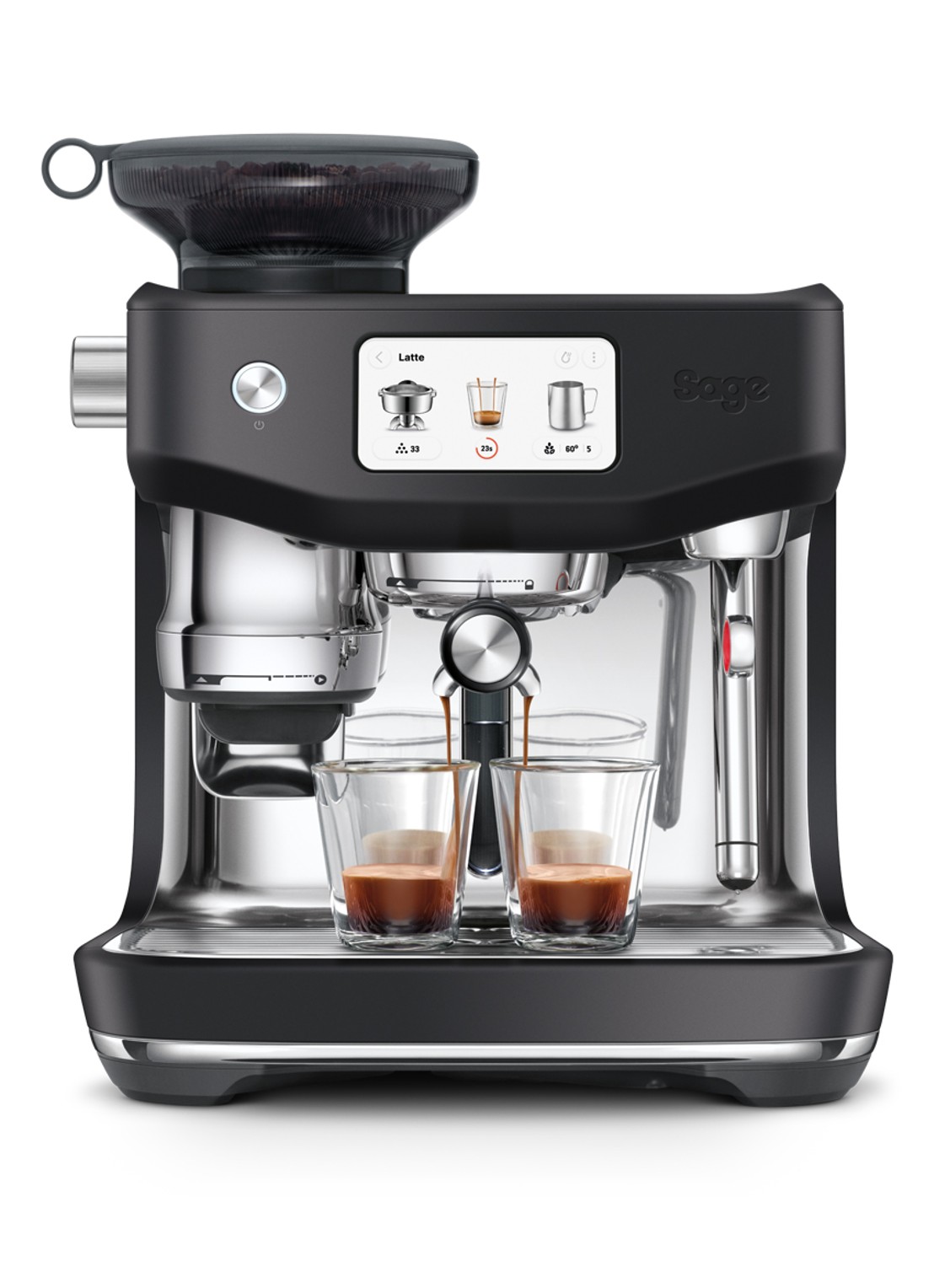 Sage Oracle Jet espressomachine 9355973120097 - detail 6 zwart