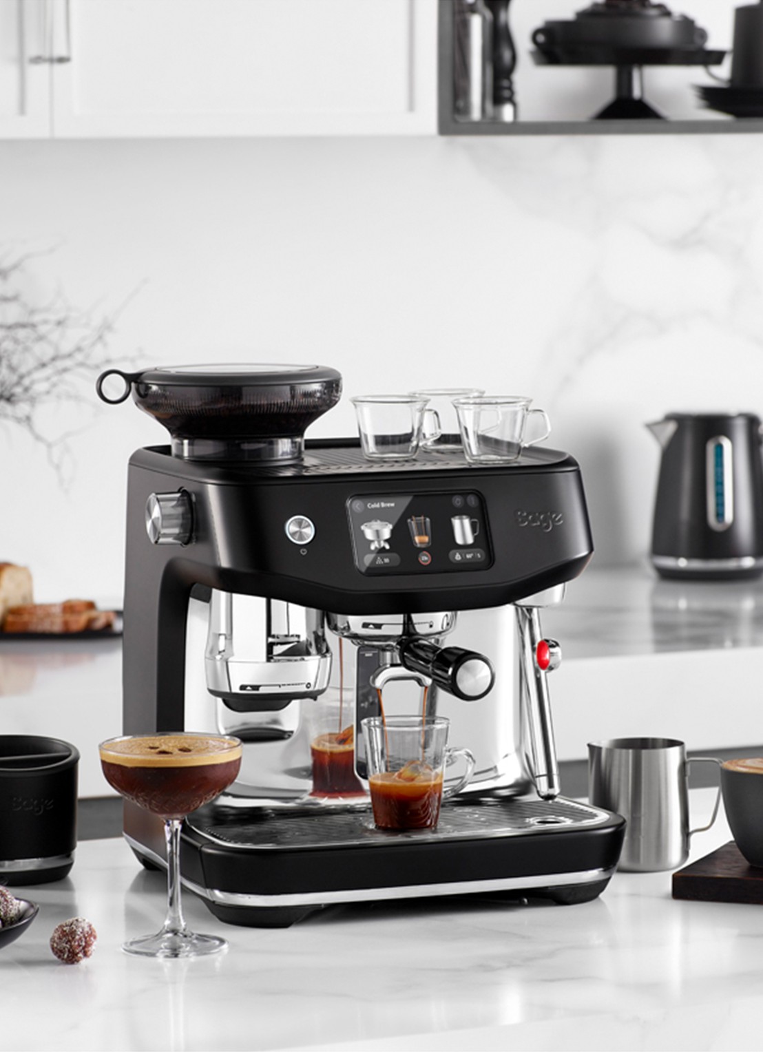 Sage Oracle Jet espressomachine 9355973120097 - voorkant 2 zwart