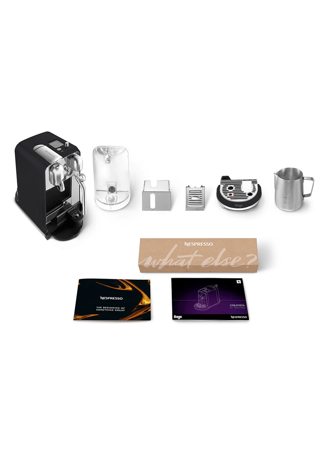 Sage Sage Creatista Plus Nespresso machine SNE800BTR2ENL1 - detail 5 zwart