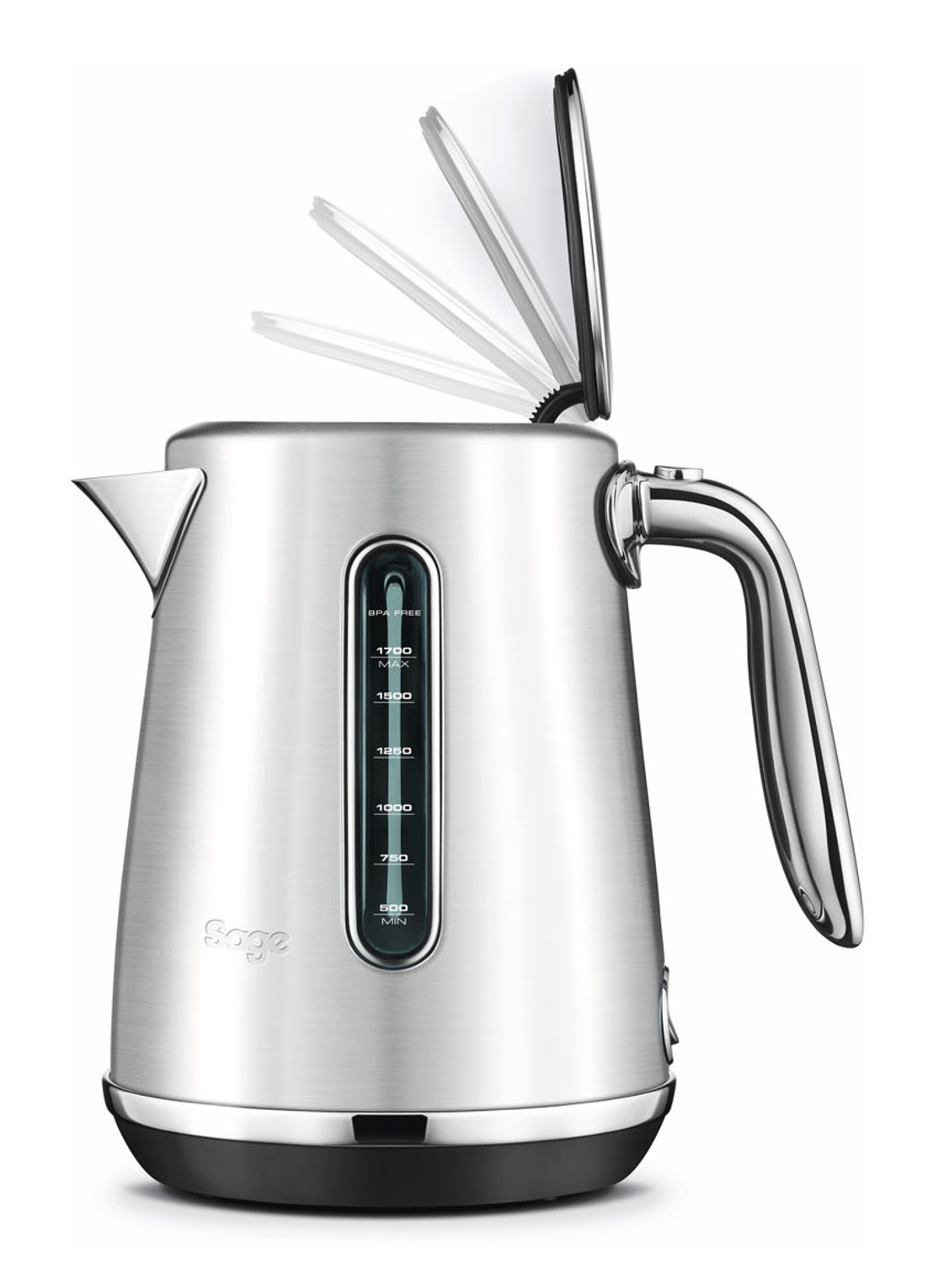 Sage Soft Top Luxe waterkoker 1,7 liter SKE735BSS - detail 5 zilver