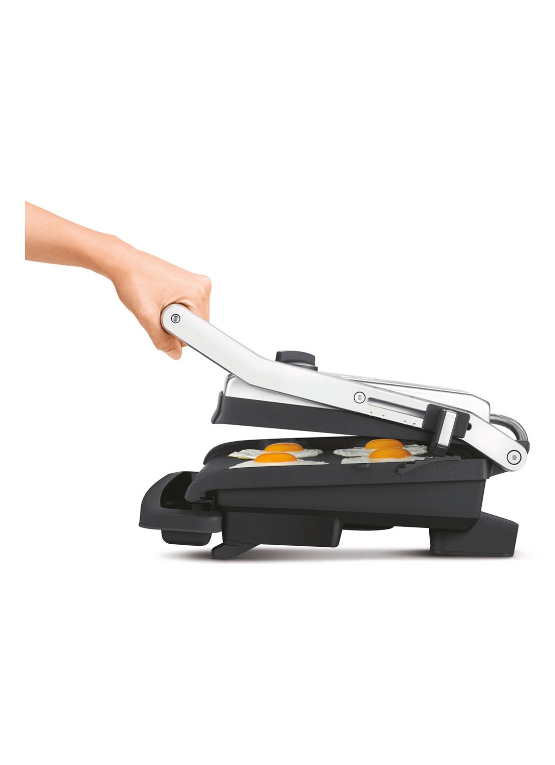 Sage The Adjusta Grill & Press grill 31 x 38,1 cm SGR250BSS4EEU1 - voorkant 2 zilver