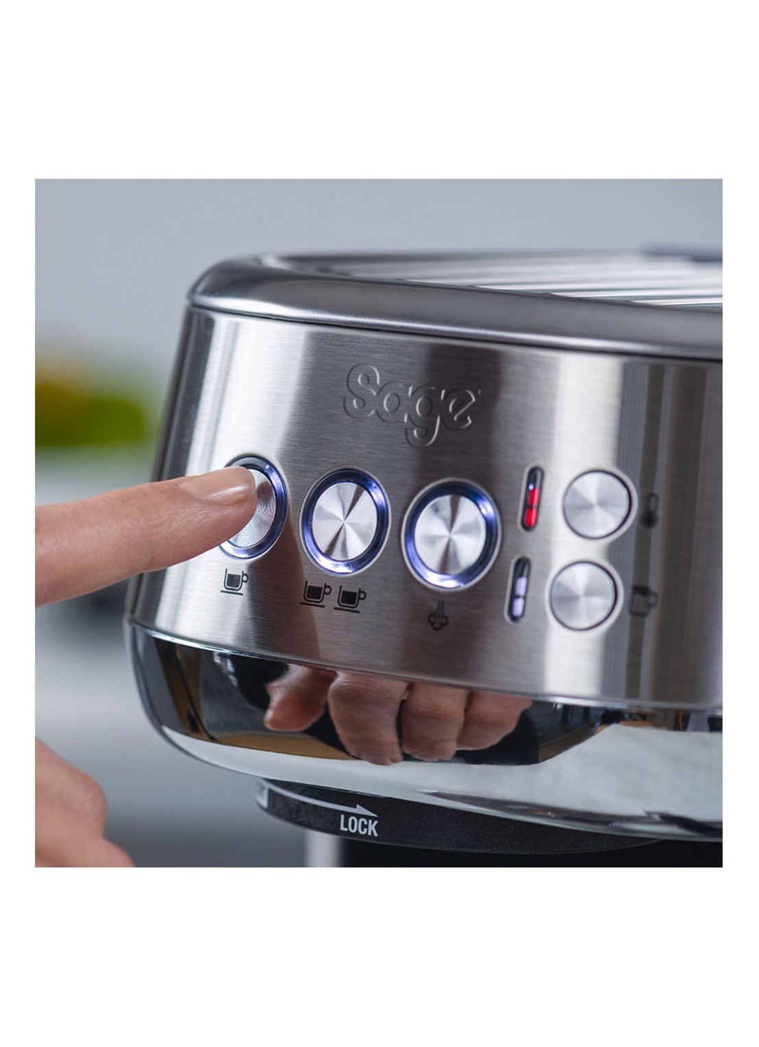 Sage The Bambino Plus espressomachine SES500BSS4 - detail 4 roestvrijstaal