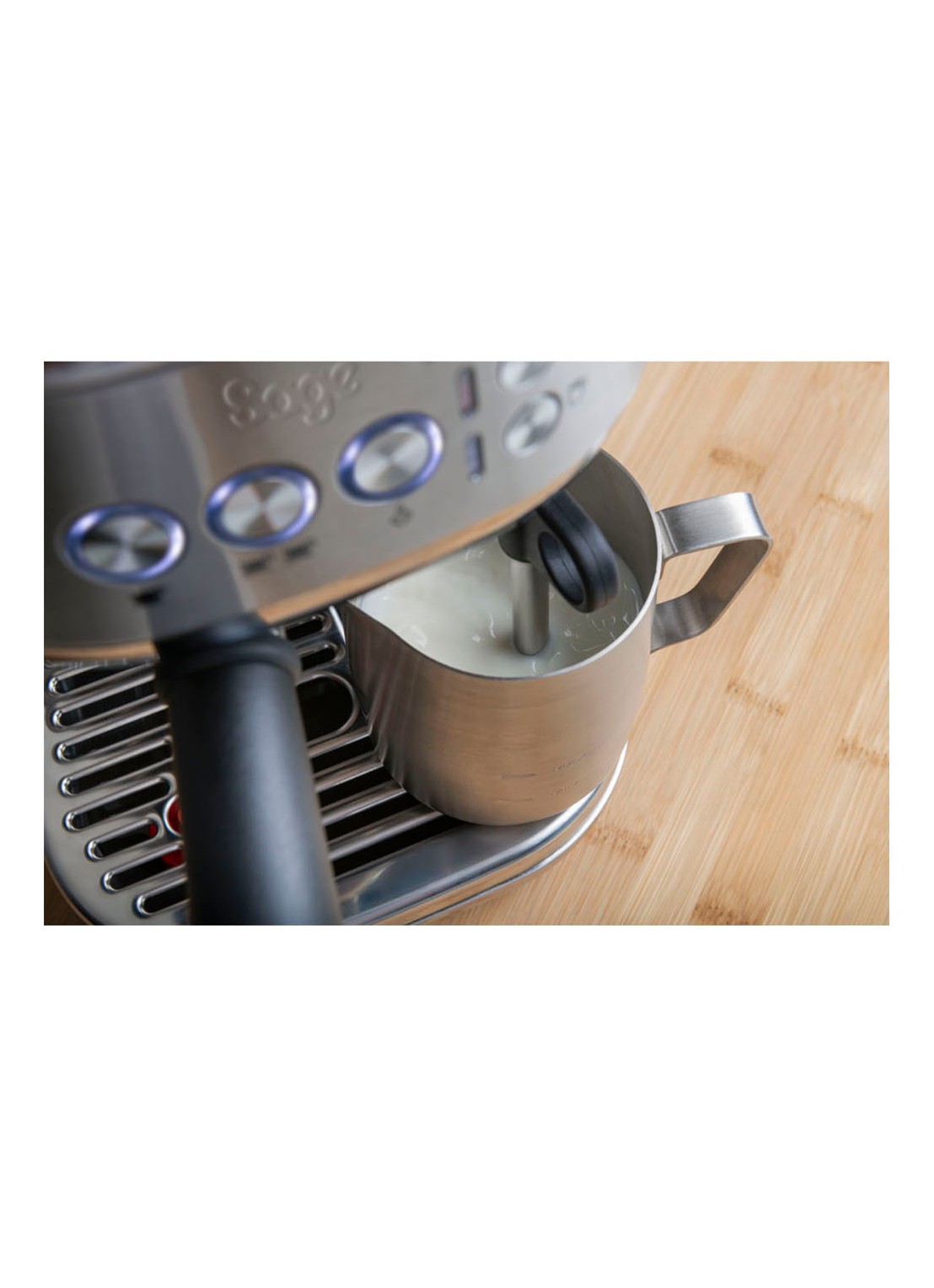 Sage The Bambino Plus espressomachine SES500BSS4 - detail 6 roestvrijstaal