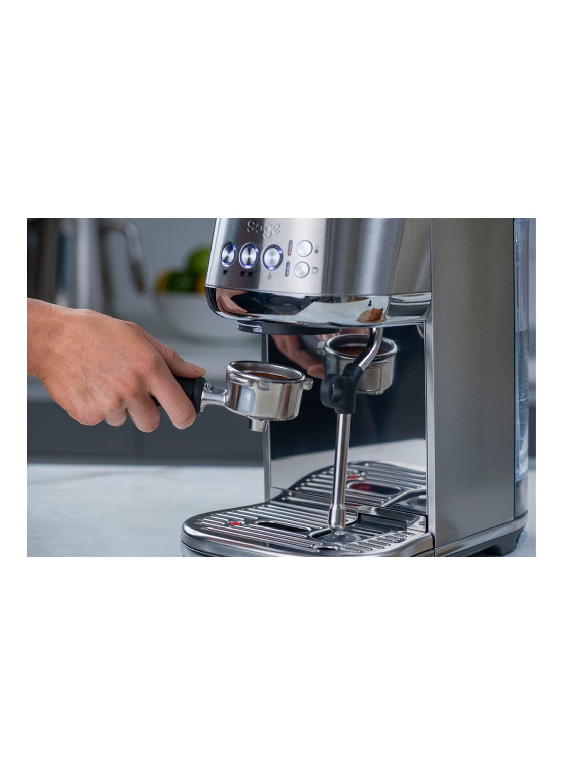 Sage The Bambino Plus espressomachine SES500BSS4 - detail 7 roestvrijstaal