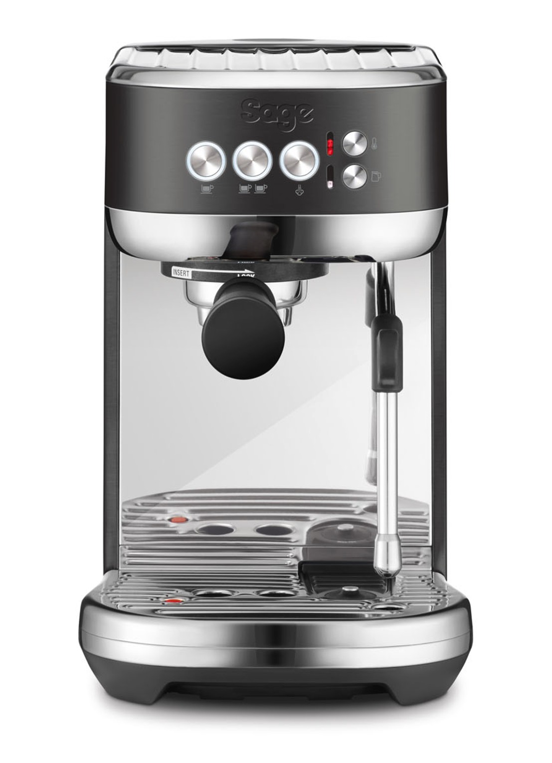 Sage The Bambino Plus espressomachine SES500BST4 - voorkant 2 zwart