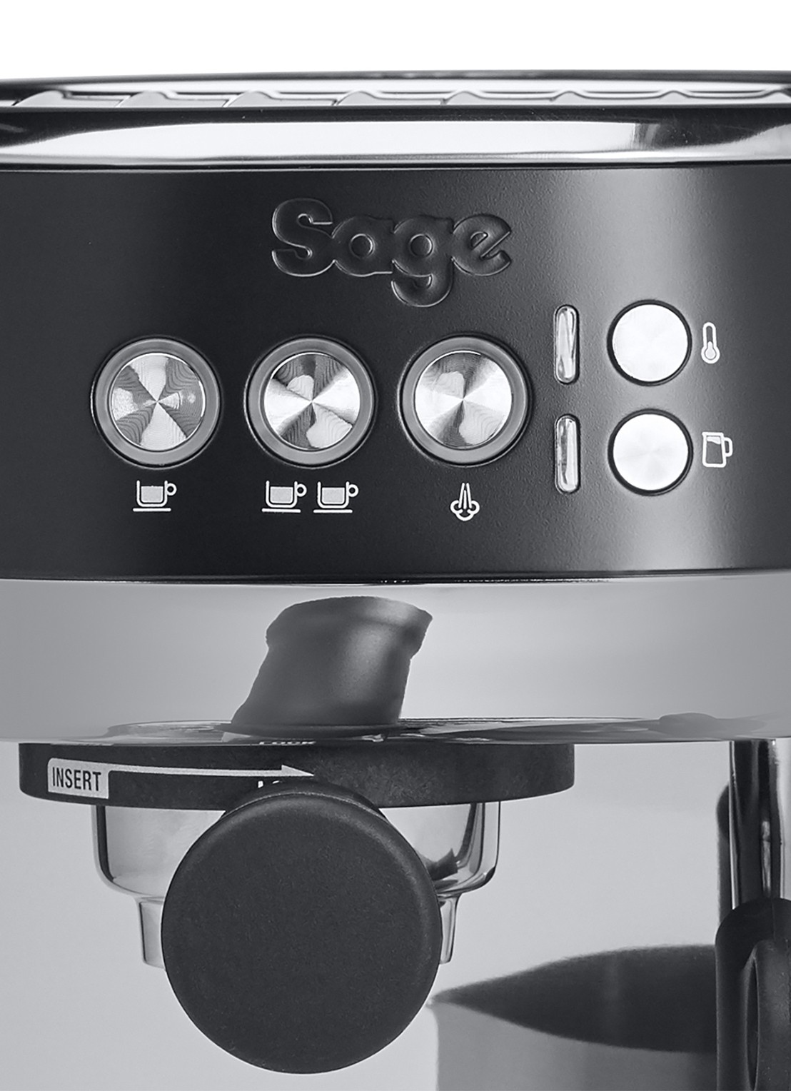 Sage The Bambino Plus espressomachine SES500BTR4 - detail zwart