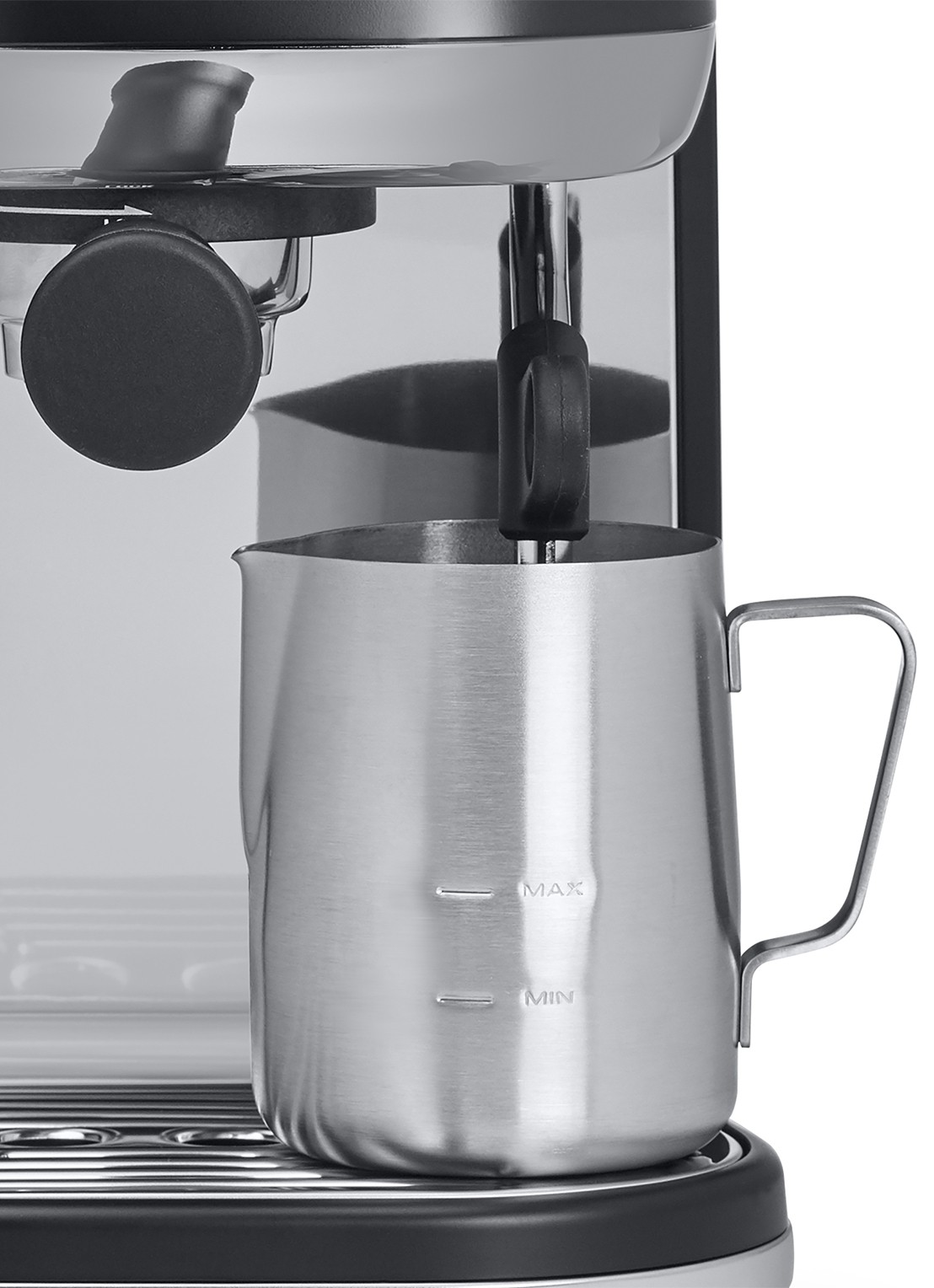 Sage The Bambino Plus espressomachine SES500BTR4 - detail 2 zwart