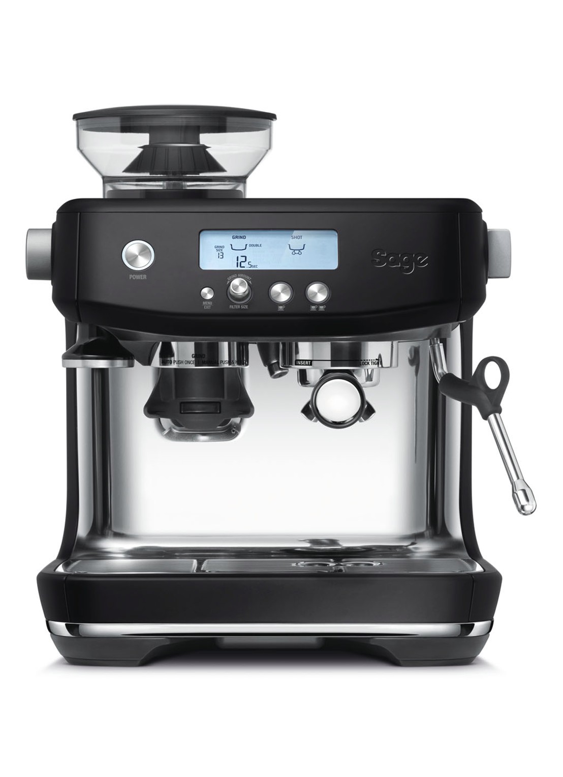 Sage The Barista Pro espressomachine SES878BTR - detail 4 zwart