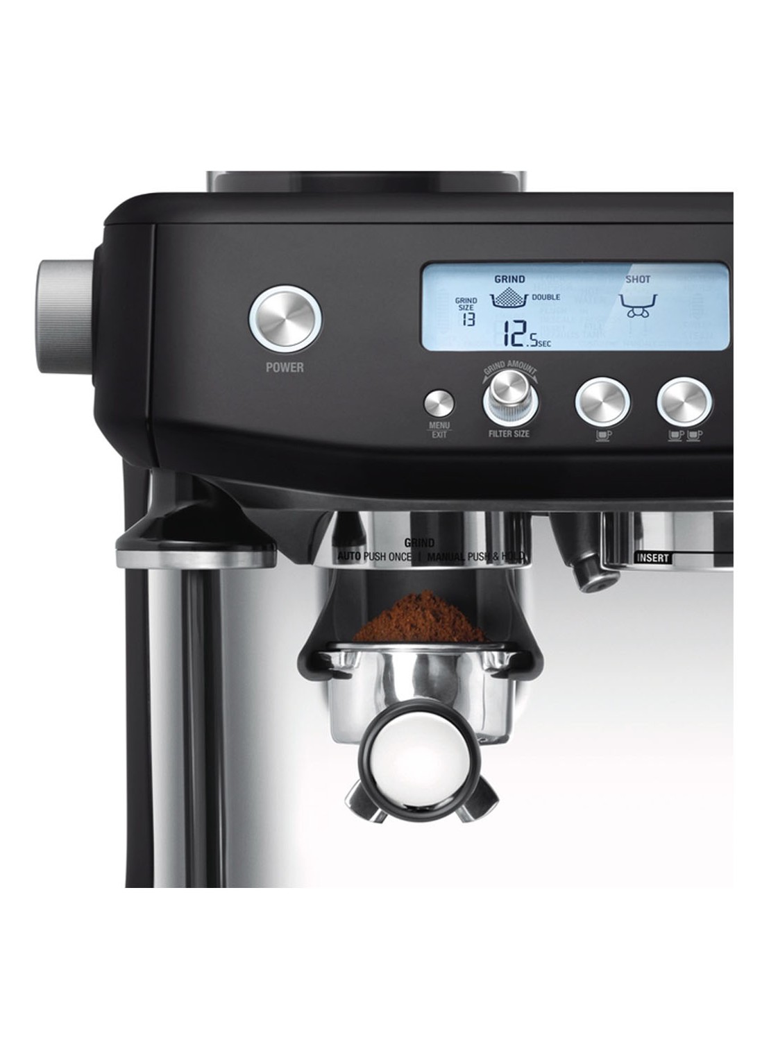 Sage The Barista Pro espressomachine SES878BTR - detail 5 zwart
