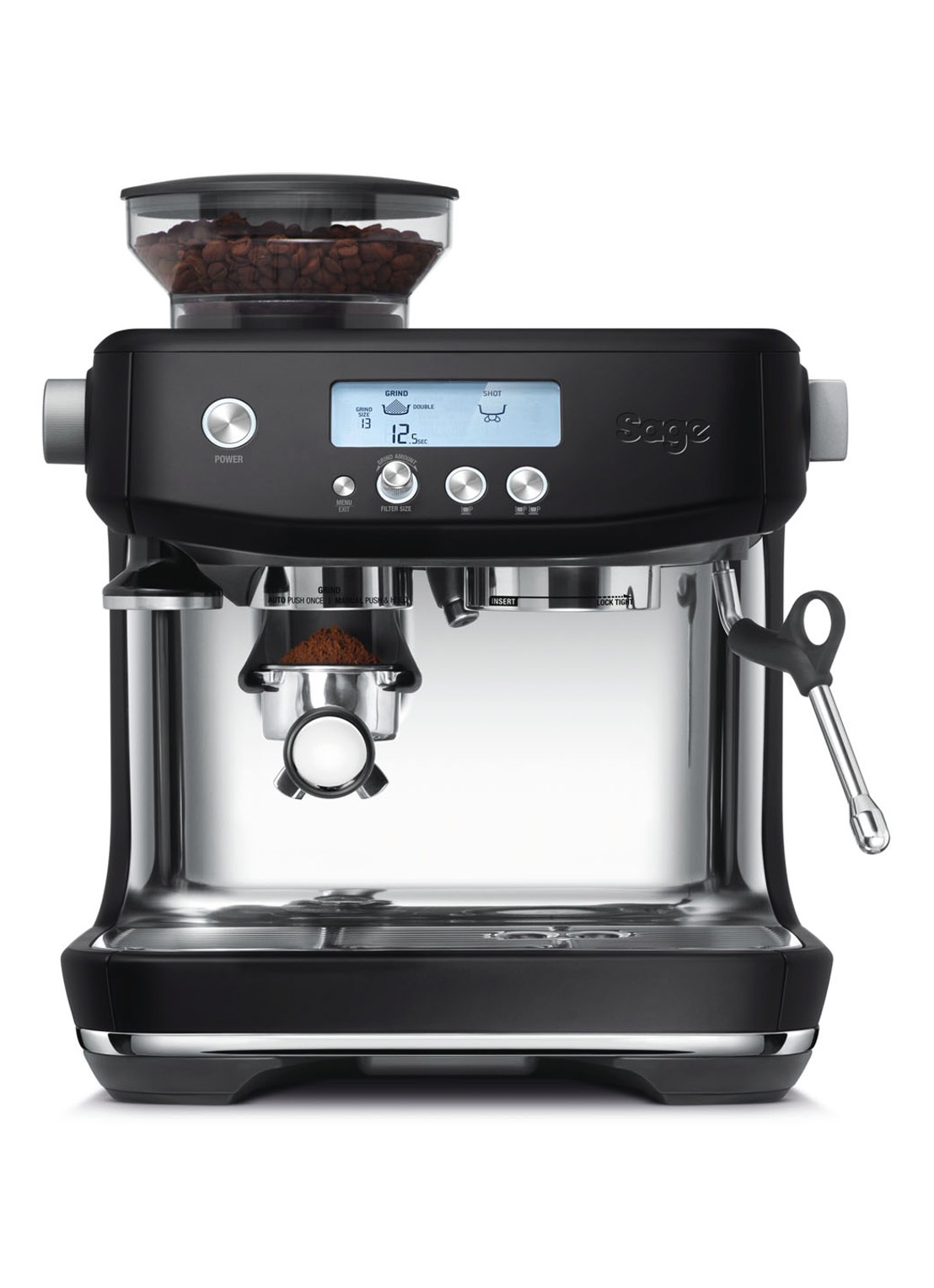 Sage The Barista Pro espressomachine SES878BTR - detail 7 zwart