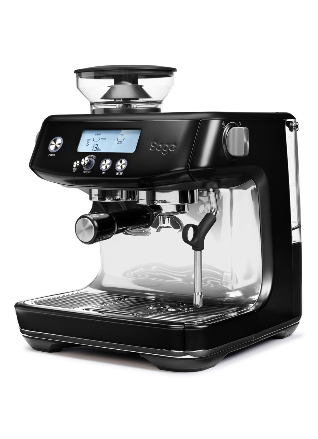 Sage The Barista Pro koffiemachine SES878BST  - detail zwart