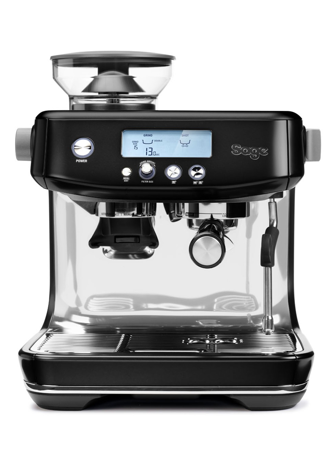 Sage The Barista Pro koffiemachine SES878BST  - detail 4 zwart