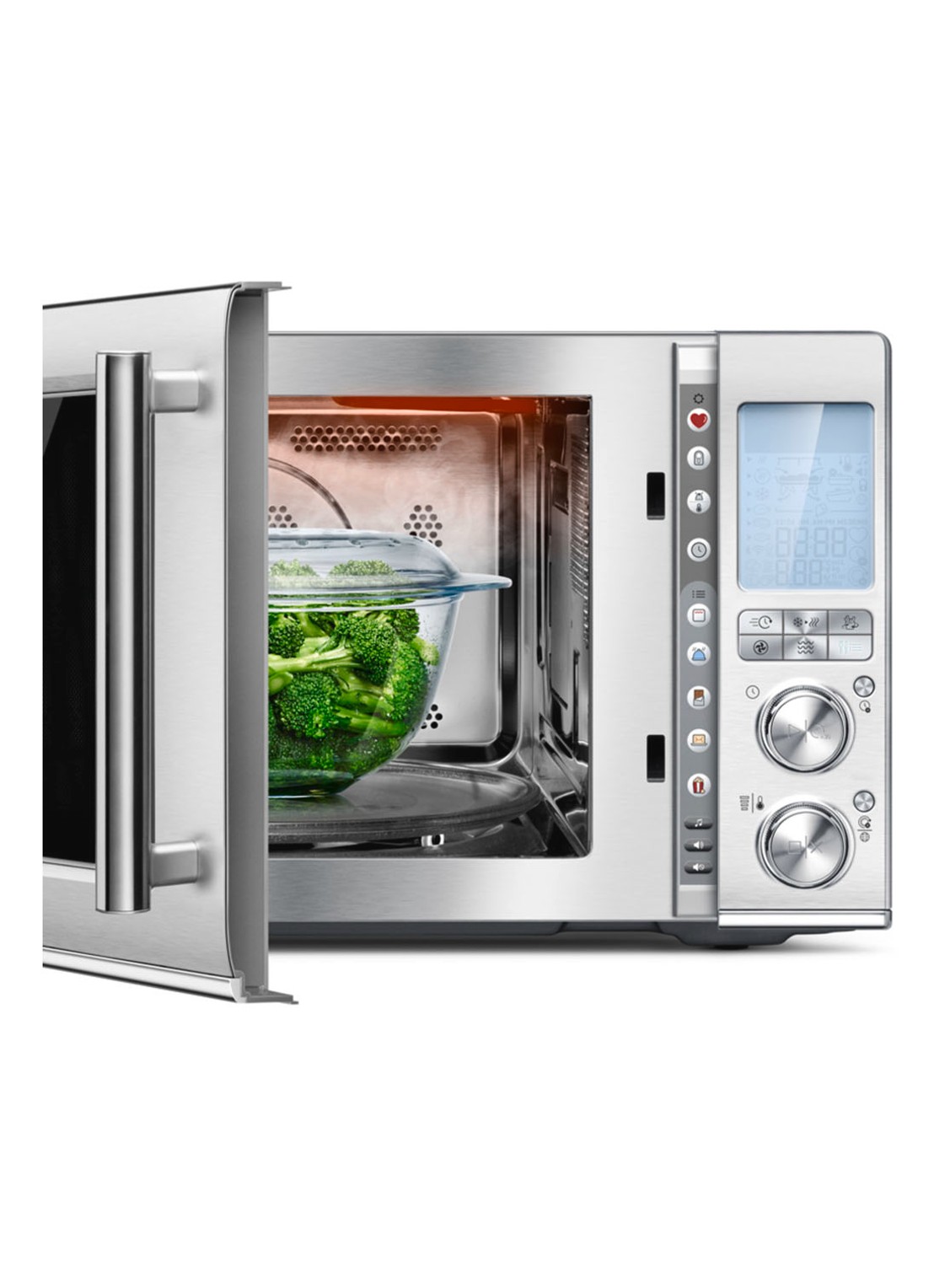 Sage The Combi Wave 3-in-1 combi-magnetron - detail 2 zilver