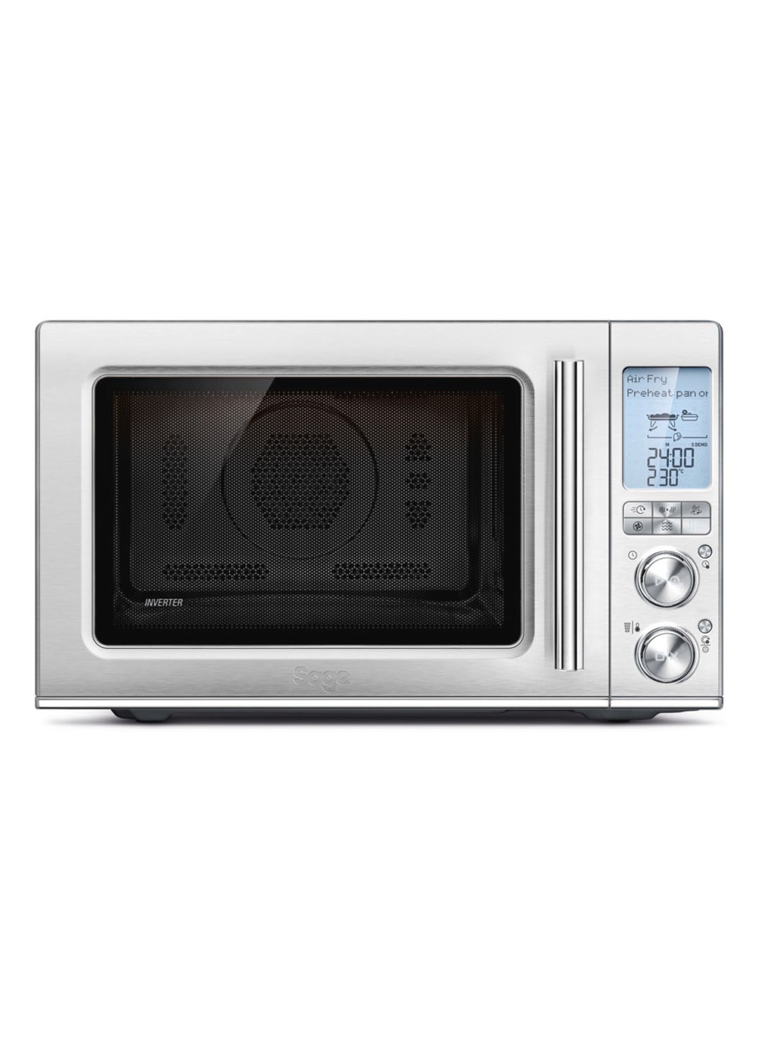 Sage The Combi Wave 3-in-1 combi-magnetron - voorkant 6 zilver