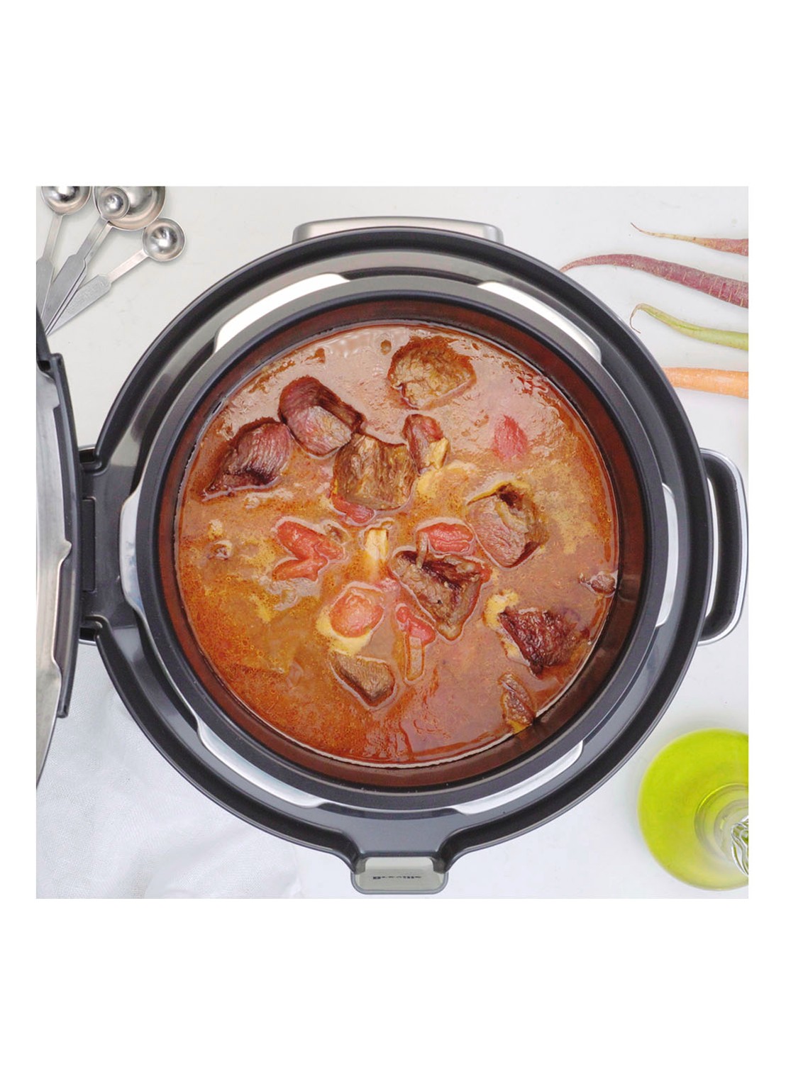 Sage The Fast Slow Pro slowcooker 6 liter SPR700BSS4EEU1 - detail 5 zilver