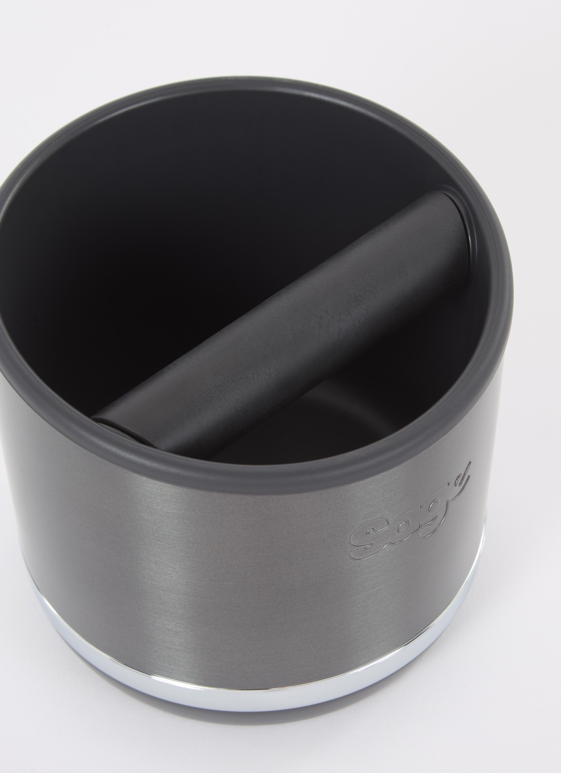 Sage The Knock Box 10 koffie uitklop bak 11 cm - voorkant 2 antraciet