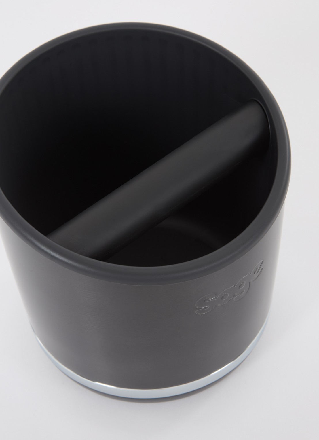 Sage The knock Box 20 koffie uitklopbak 16,5 cm - voorkant 2 antraciet