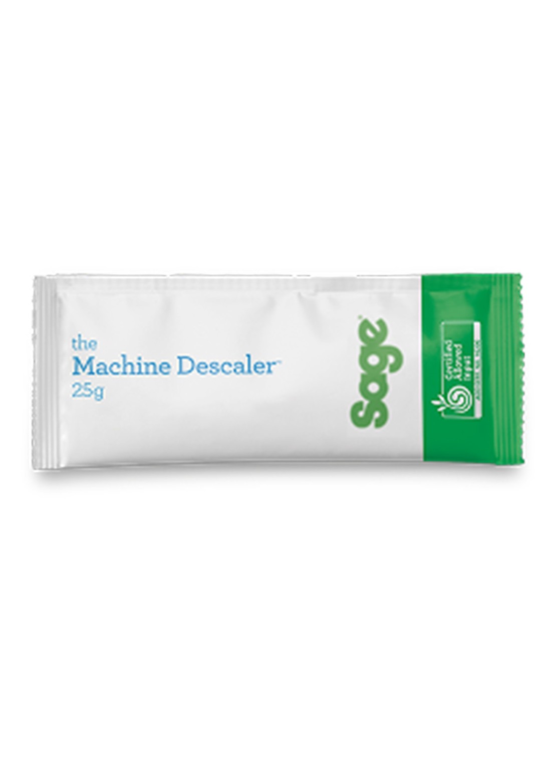 Sage The Machine Descaler ontkalker 25 gram set van 6 - voorkant 2 wit