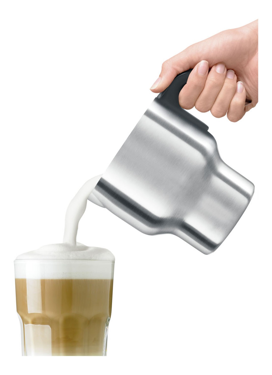 Sage The Milk Café BMF600 melkopschuimer 700 ml - voorkant 4 roestvrijstaal